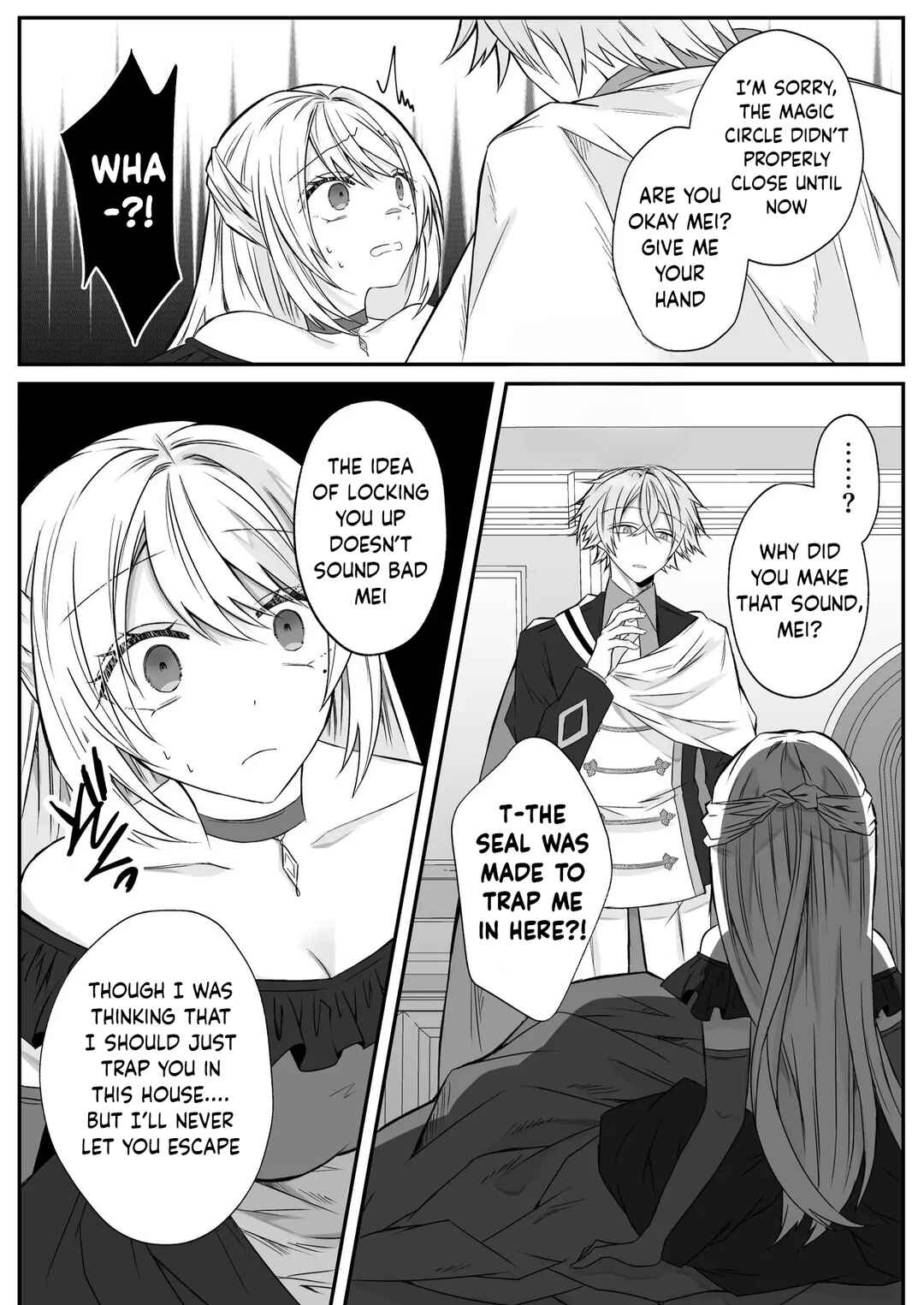 Page 33 Chapter Unknown_4ad5 I Quit Villainy but this Yandere Puppy-type Prince Wont Let Me Live In Peace
