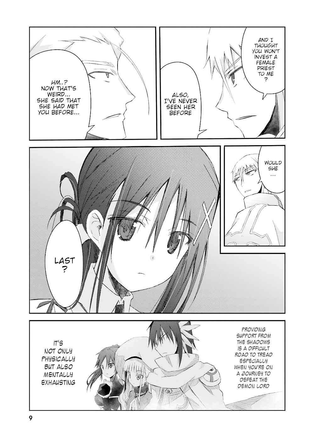 Page 10 Chapter 8 Darenidemo Dekiru Kage Kara Tasukeru Mao Tobatsu