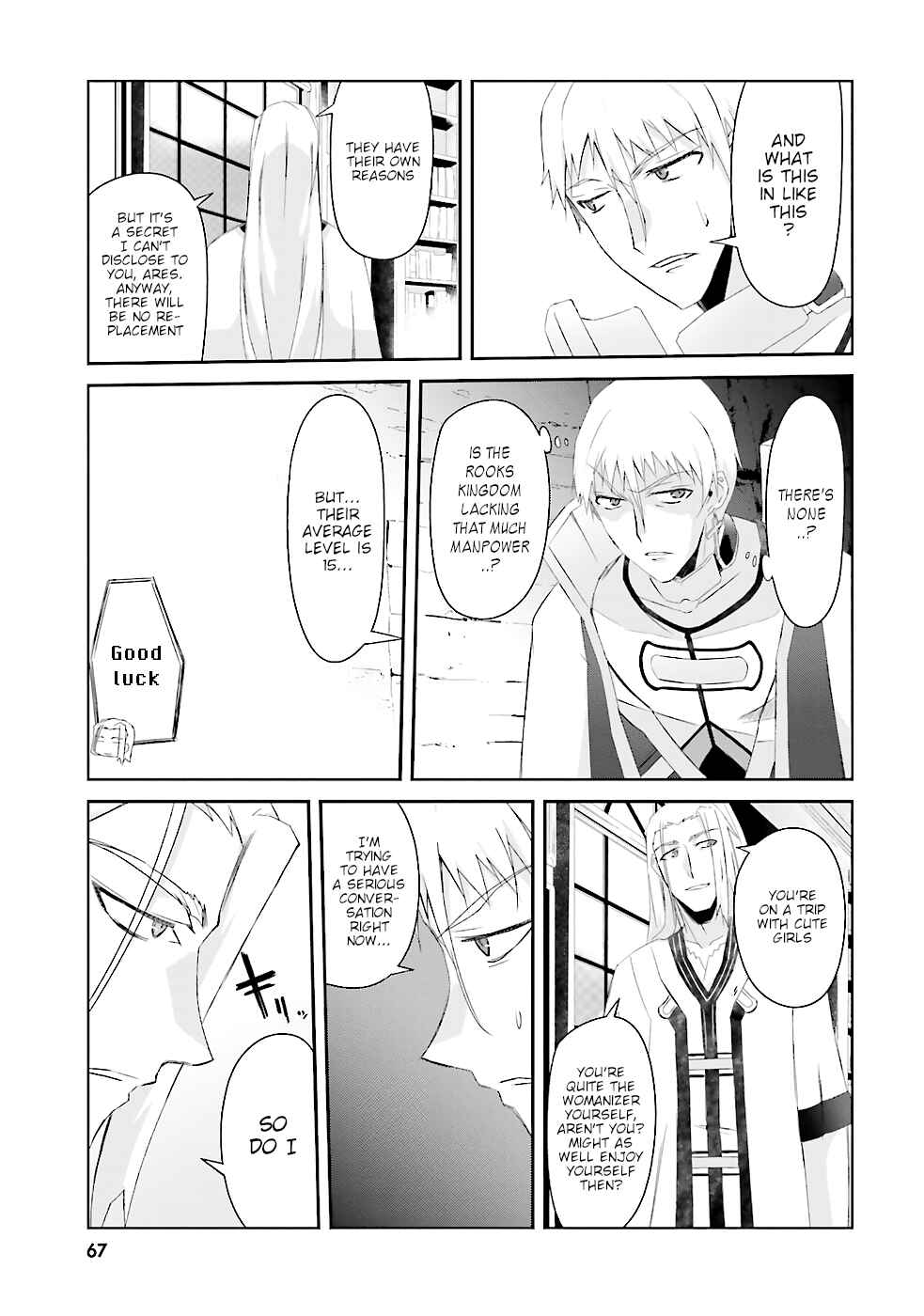 Page 22 Chapter 3 Darenidemo Dekiru Kage Kara Tasukeru Mao Tobatsu
