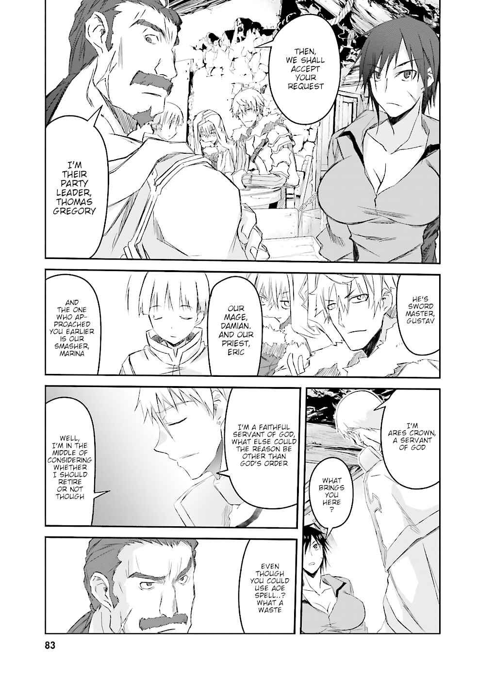 Page 14 Chapter 4 Darenidemo Dekiru Kage Kara Tasukeru Mao Tobatsu