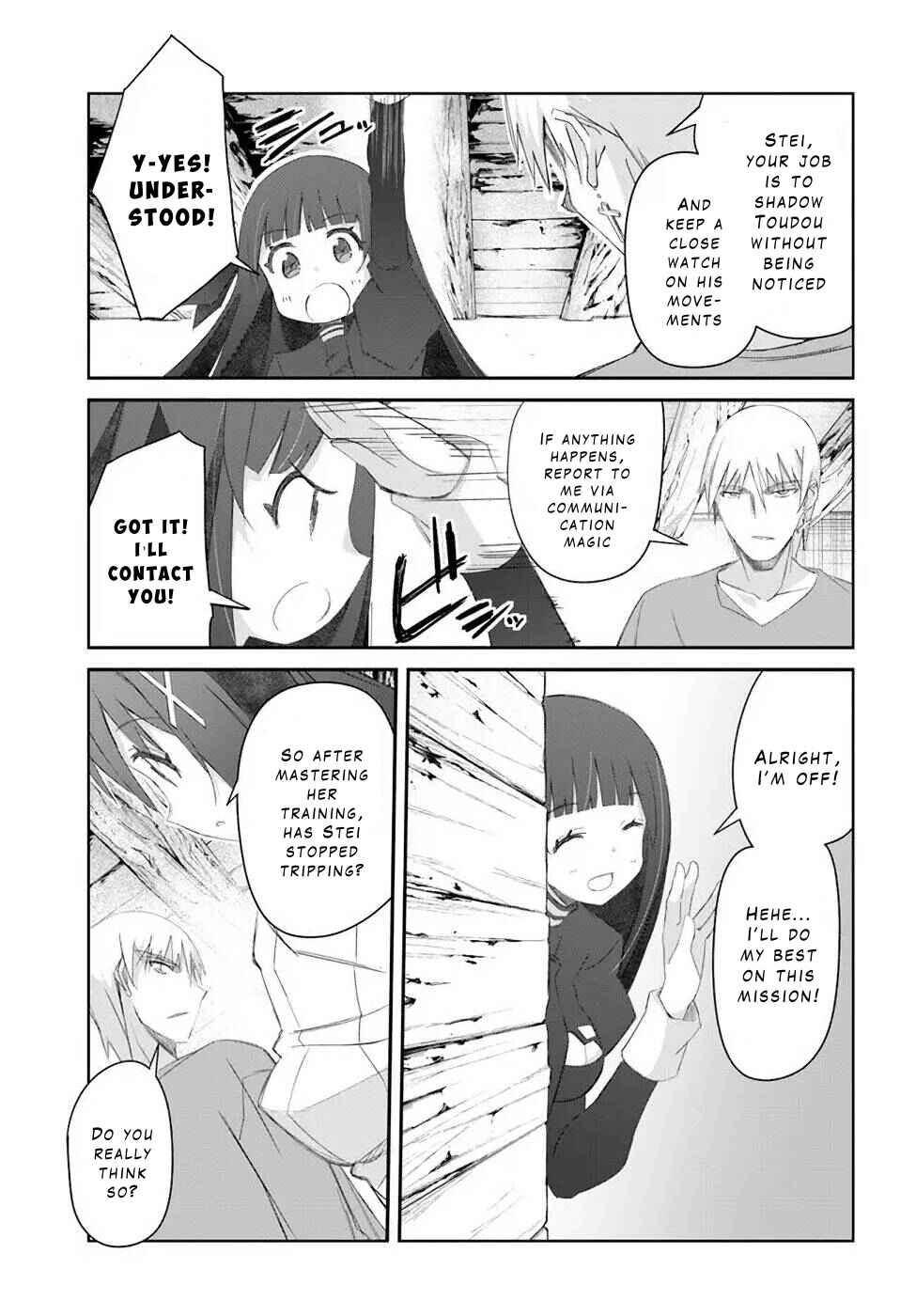 Page 9 Chapter 32 Darenidemo Dekiru Kage Kara Tasukeru Mao Tobatsu