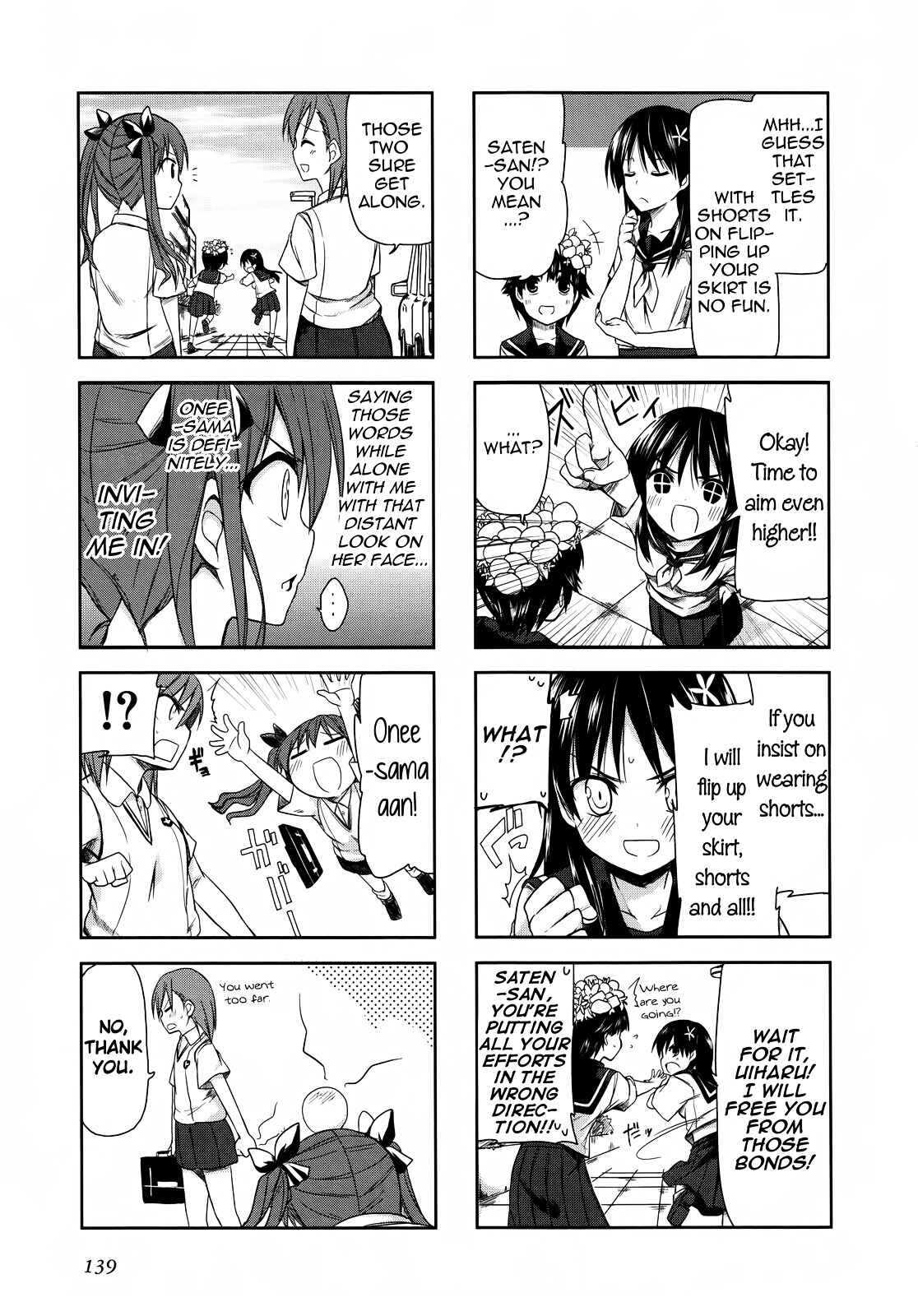 Page 5 Chapter 24 4-koma Koushiki Anthology - Toaru Kagaku no Railgun x Toaru Majutsu no Index