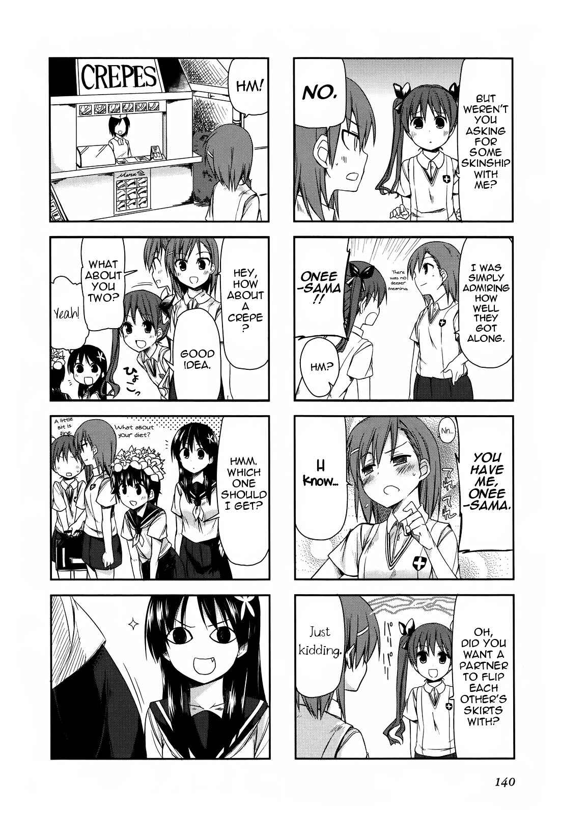 Page 6 Chapter 24 4-koma Koushiki Anthology - Toaru Kagaku no Railgun x Toaru Majutsu no Index