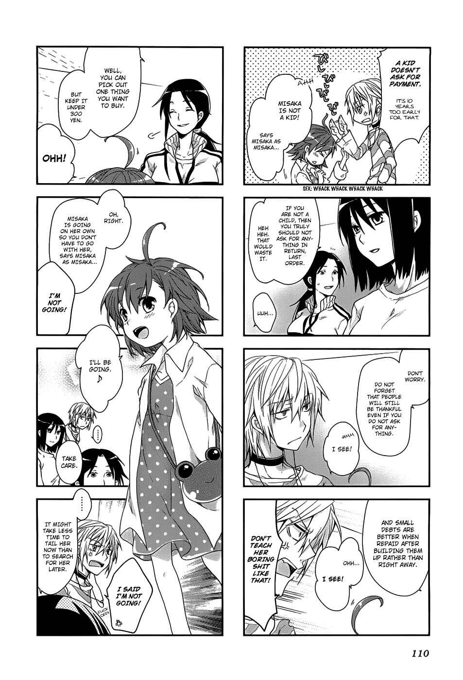 Page 5 Chapter 15 4-koma Koushiki Anthology - Toaru Kagaku no Railgun x Toaru Majutsu no Index