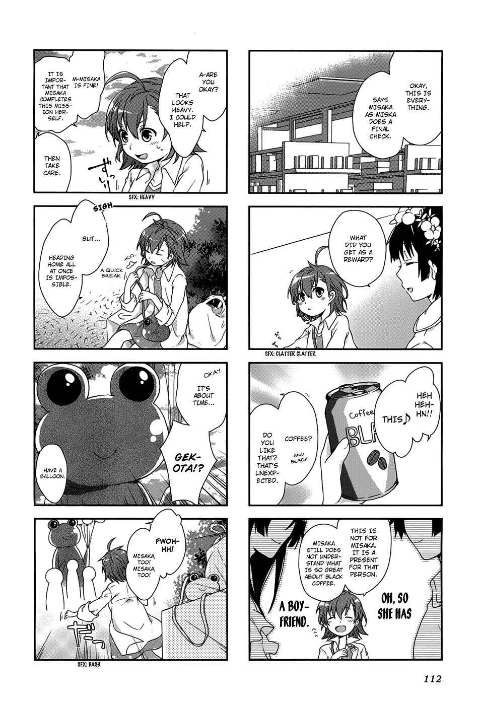 Page 7 Chapter 15 4-koma Koushiki Anthology - Toaru Kagaku no Railgun x Toaru Majutsu no Index