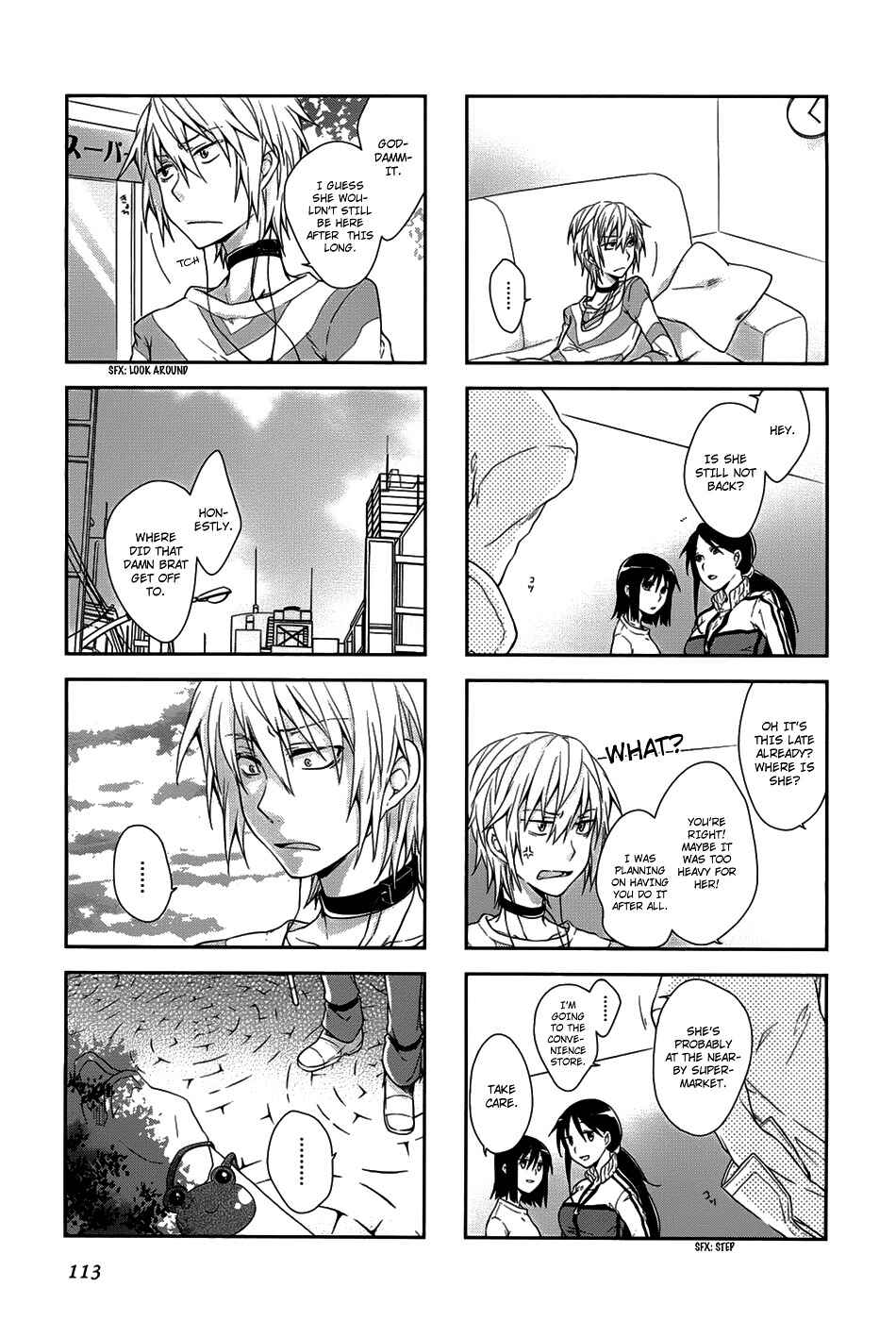 Page 8 Chapter 15 4-koma Koushiki Anthology - Toaru Kagaku no Railgun x Toaru Majutsu no Index
