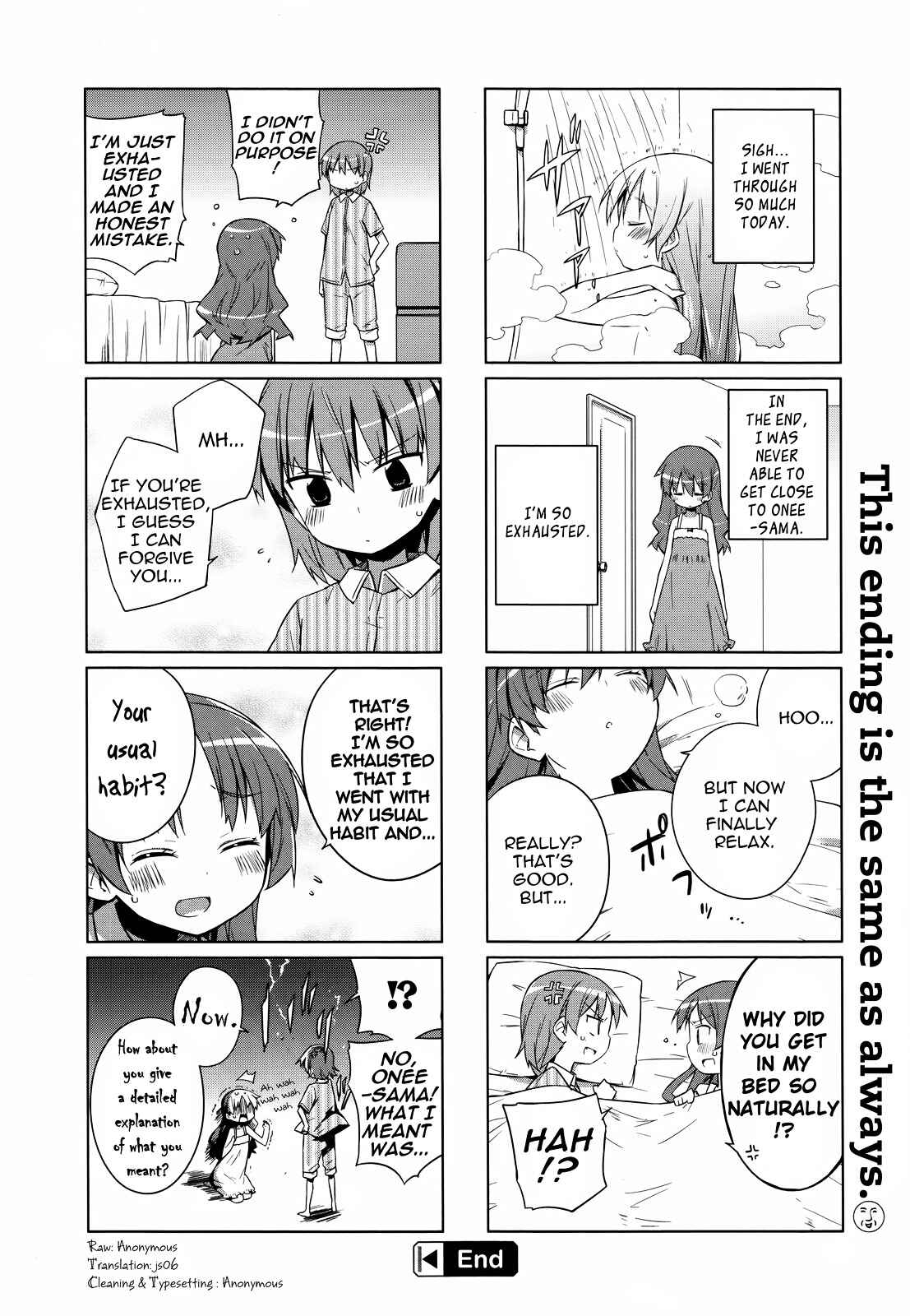 Page 4 Chapter 17 4-koma Koushiki Anthology - Toaru Kagaku no Railgun x Toaru Majutsu no Index