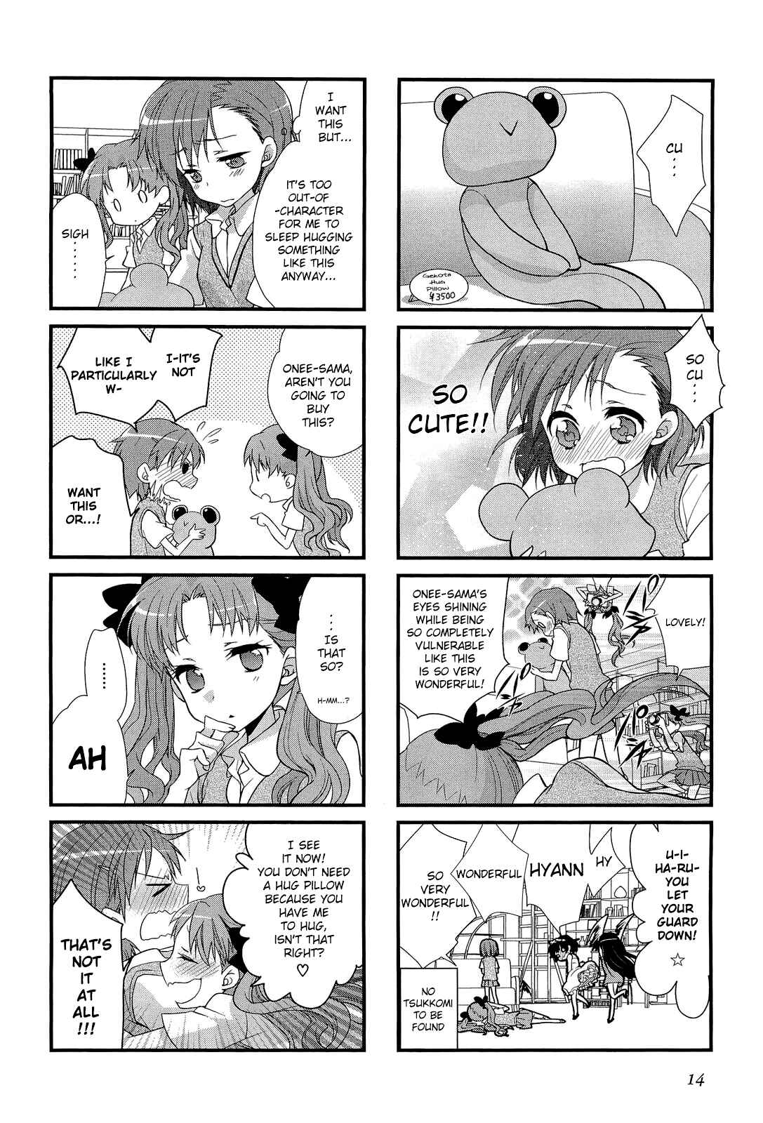 Page 4 Chapter 2 4-koma Koushiki Anthology - Toaru Kagaku no Railgun x Toaru Majutsu no Index