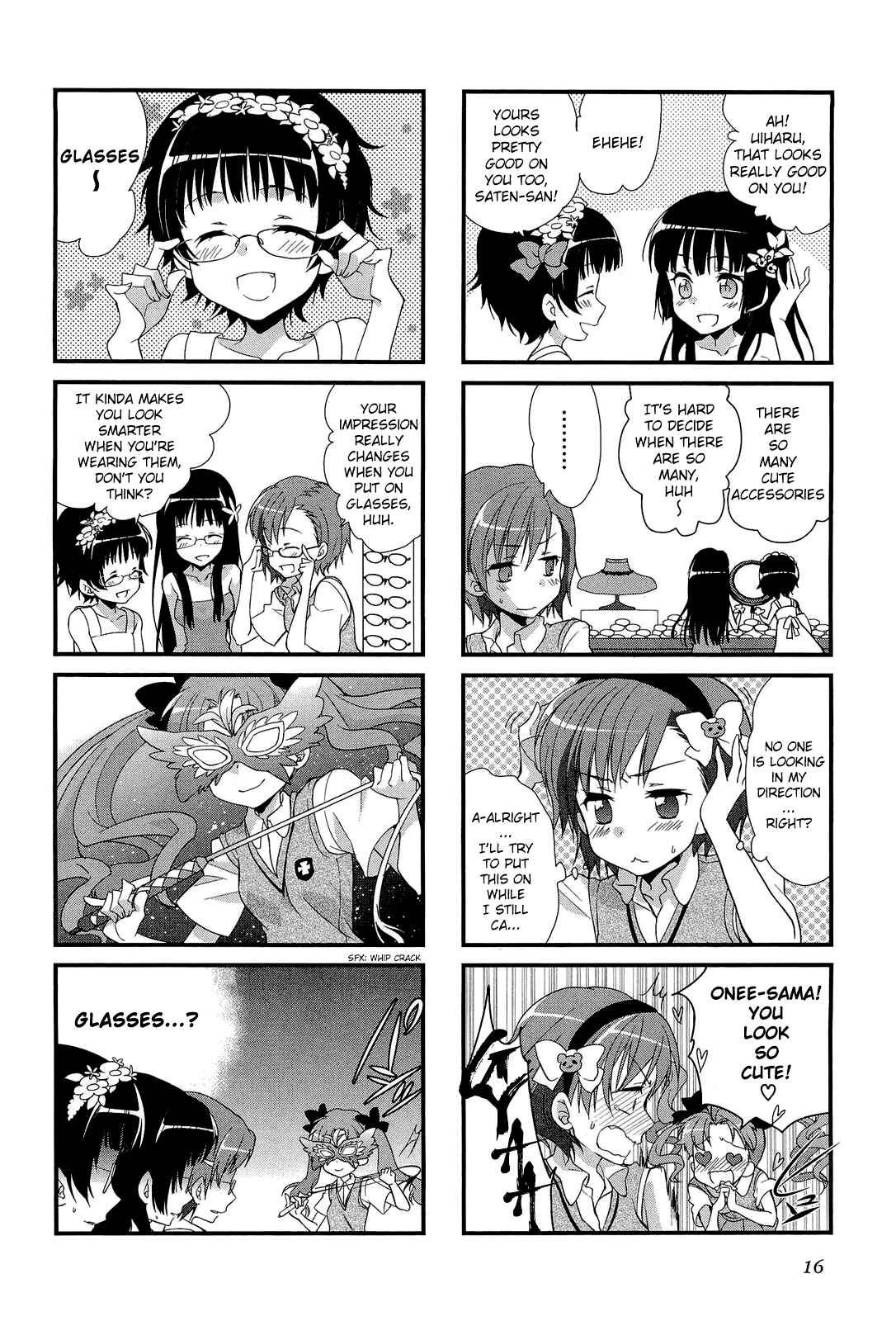 Page 6 Chapter 2 4-koma Koushiki Anthology - Toaru Kagaku no Railgun x Toaru Majutsu no Index