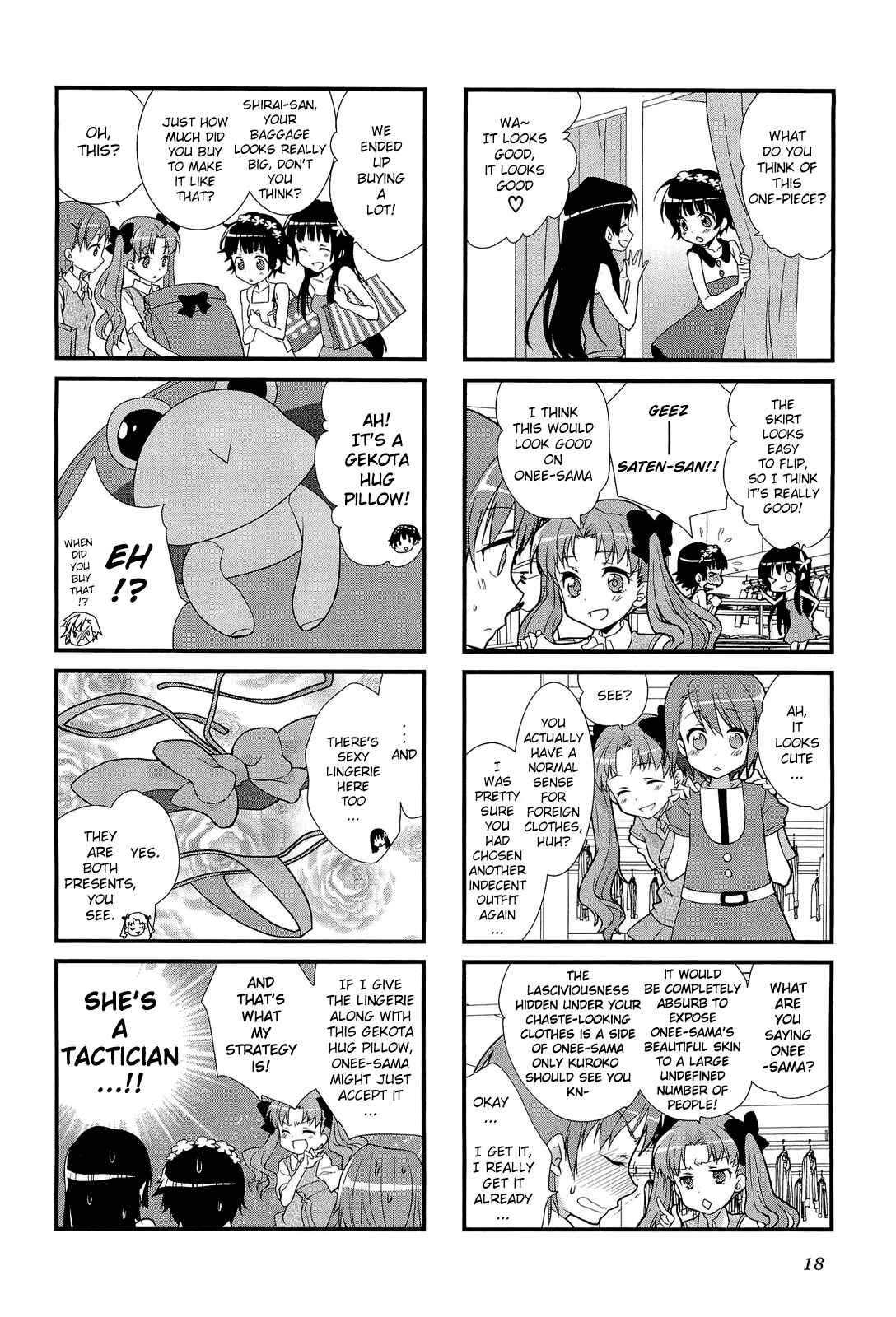 Page 8 Chapter 2 4-koma Koushiki Anthology - Toaru Kagaku no Railgun x Toaru Majutsu no Index