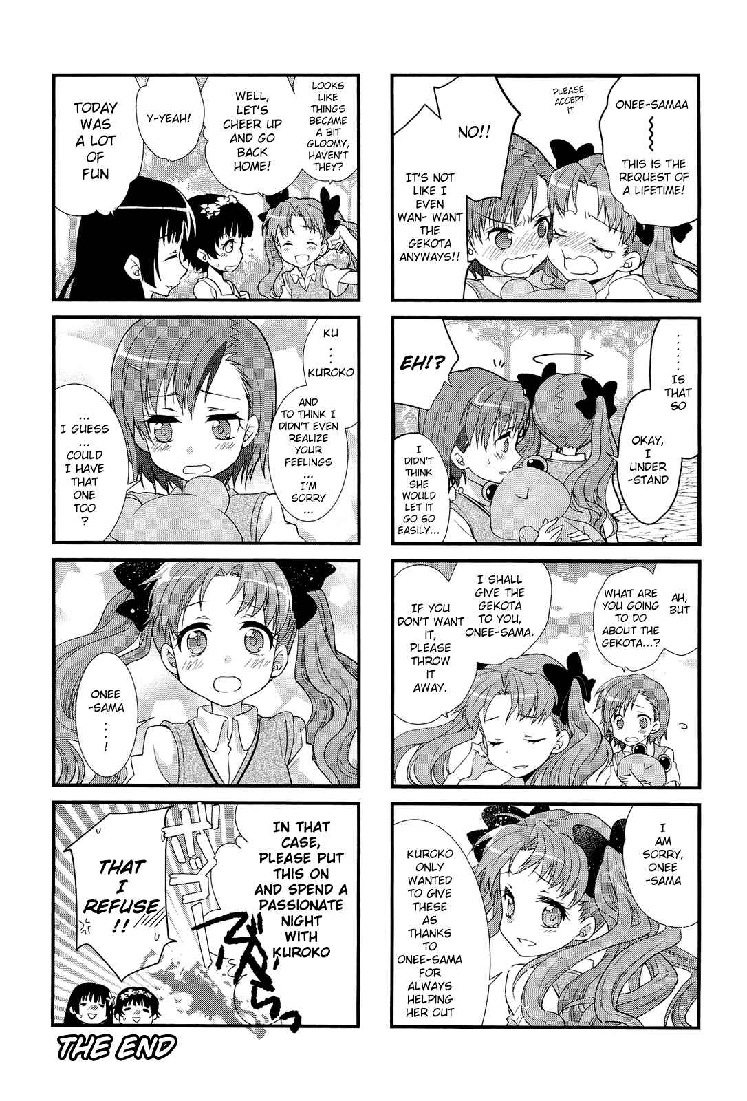Page 9 Chapter 2 4-koma Koushiki Anthology - Toaru Kagaku no Railgun x Toaru Majutsu no Index