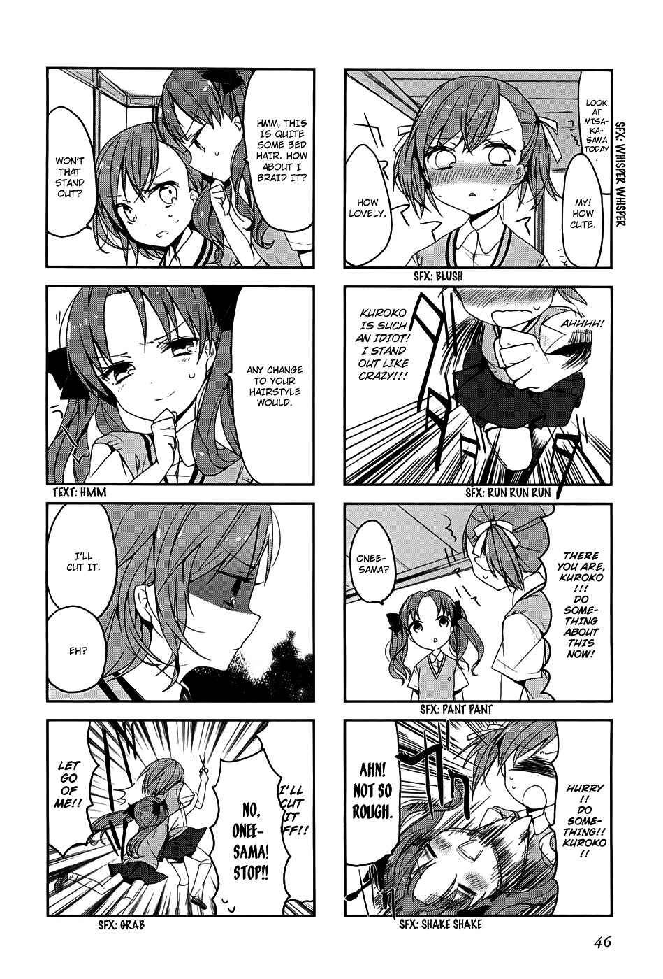 Page 7 Chapter 6 4-koma Koushiki Anthology - Toaru Kagaku no Railgun x Toaru Majutsu no Index