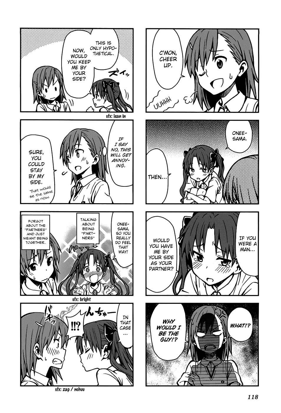 Page 5 Chapter 16 4-koma Koushiki Anthology - Toaru Kagaku no Railgun x Toaru Majutsu no Index