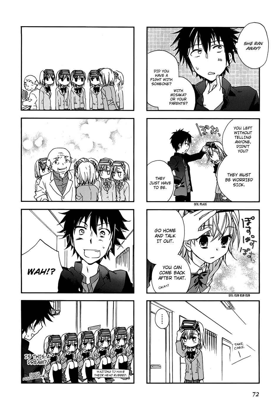 Page 7 Chapter 10 4-koma Koushiki Anthology - Toaru Kagaku no Railgun x Toaru Majutsu no Index