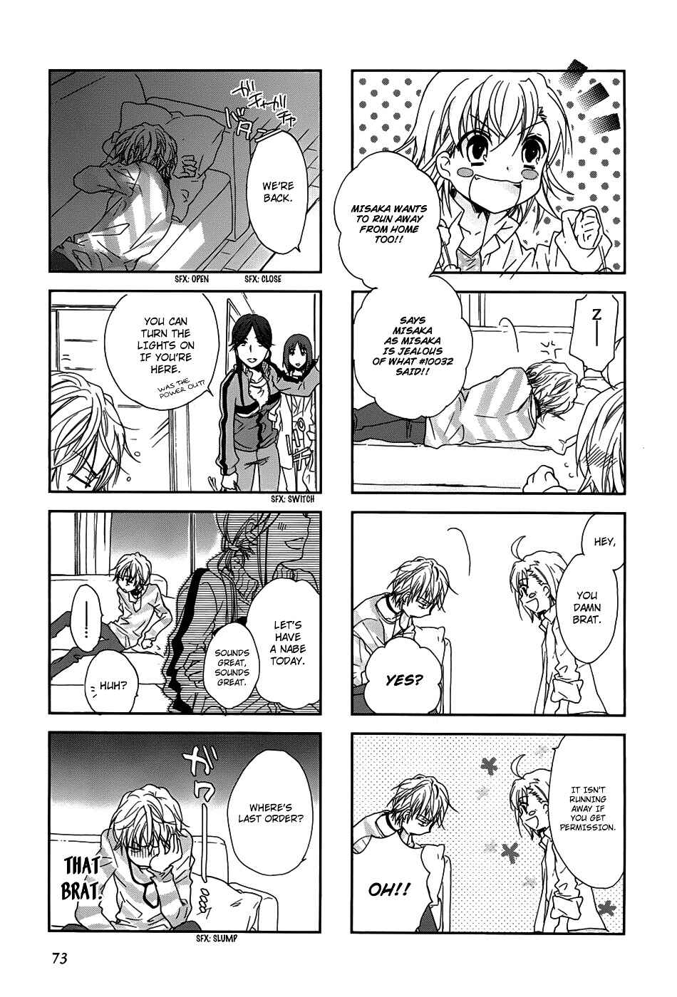 Page 8 Chapter 10 4-koma Koushiki Anthology - Toaru Kagaku no Railgun x Toaru Majutsu no Index