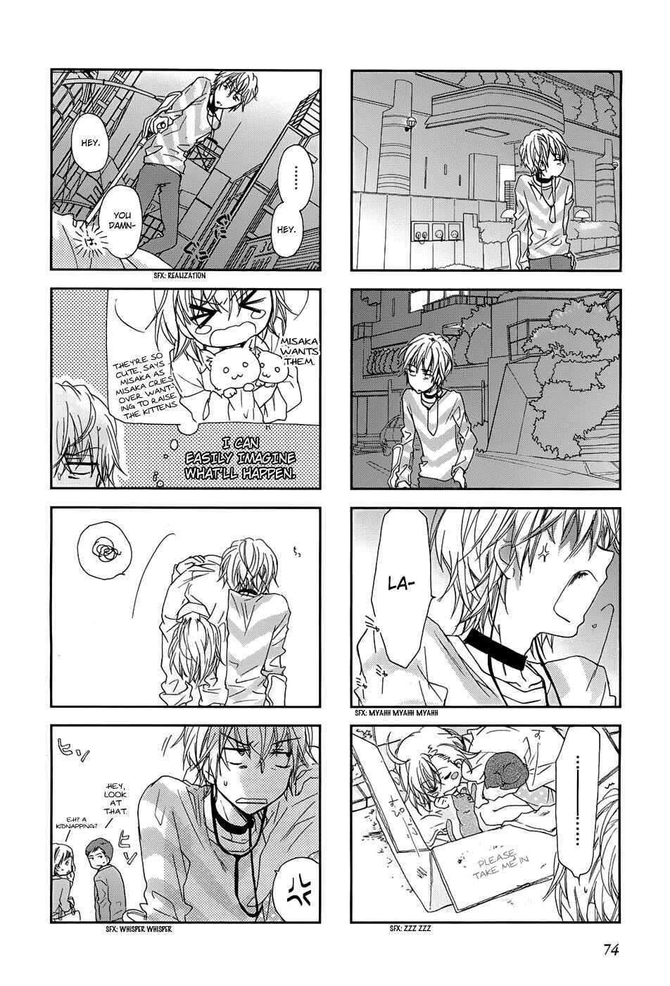 Page 9 Chapter 10 4-koma Koushiki Anthology - Toaru Kagaku no Railgun x Toaru Majutsu no Index