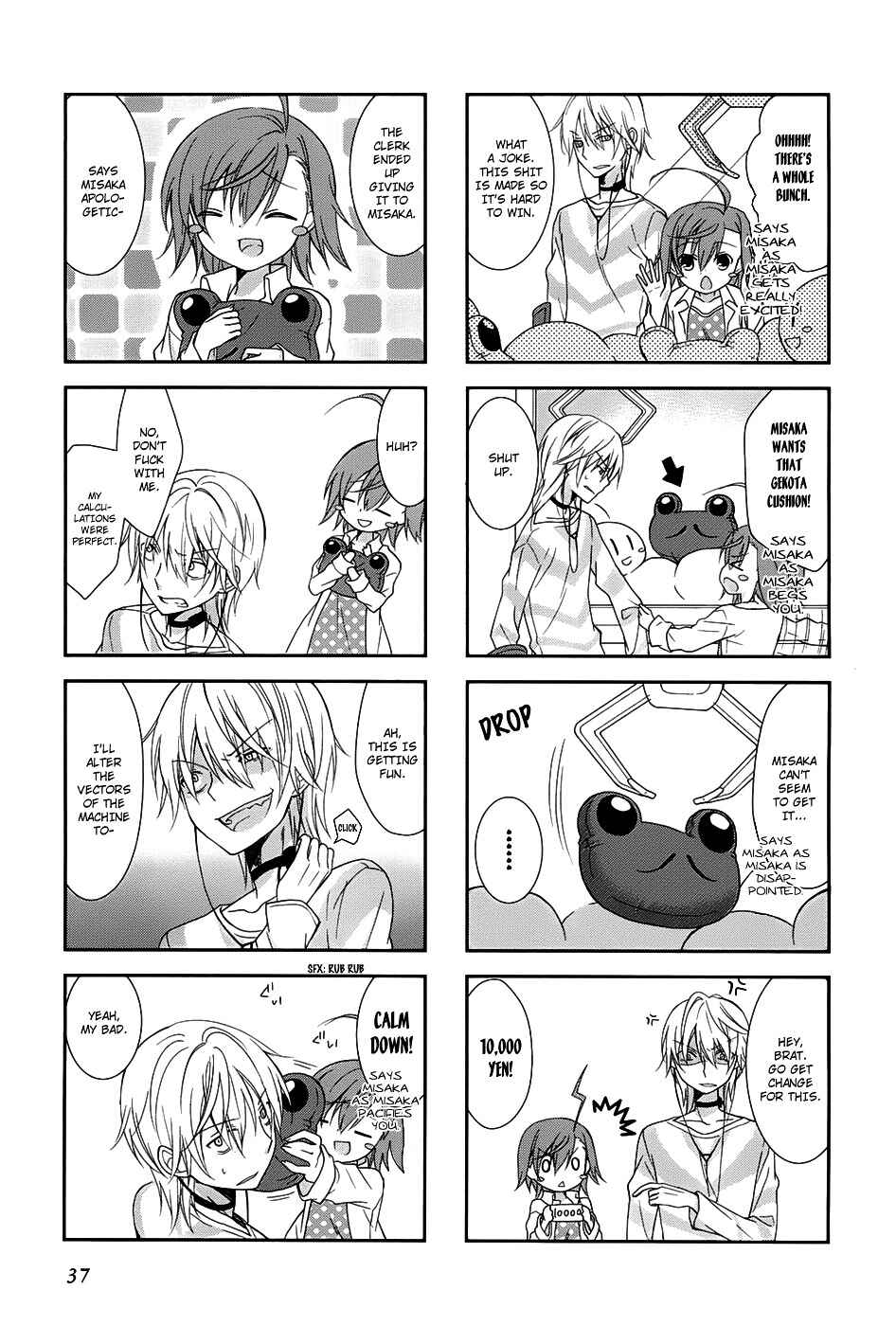 Page 6 Chapter 5 4-koma Koushiki Anthology - Toaru Kagaku no Railgun x Toaru Majutsu no Index