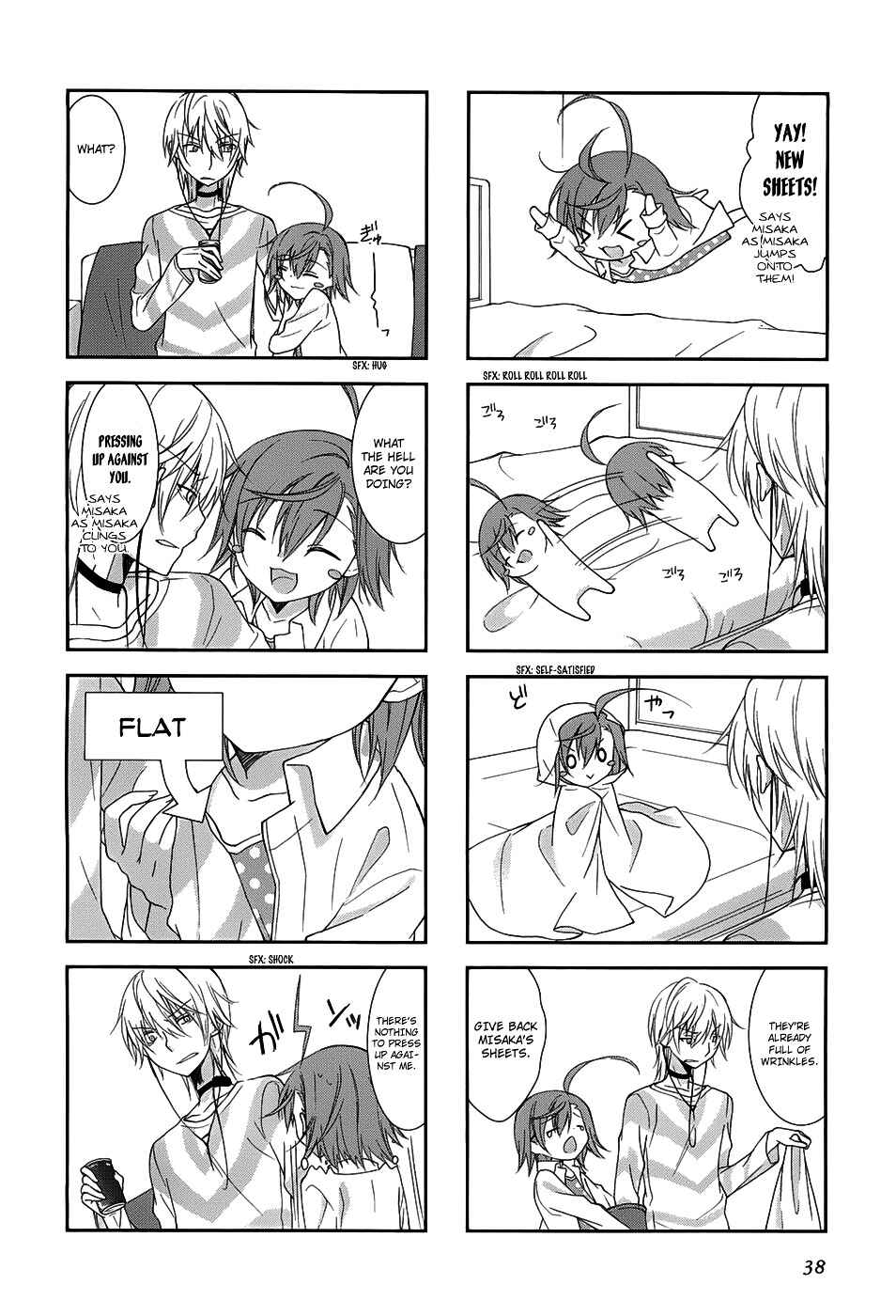 Page 7 Chapter 5 4-koma Koushiki Anthology - Toaru Kagaku no Railgun x Toaru Majutsu no Index