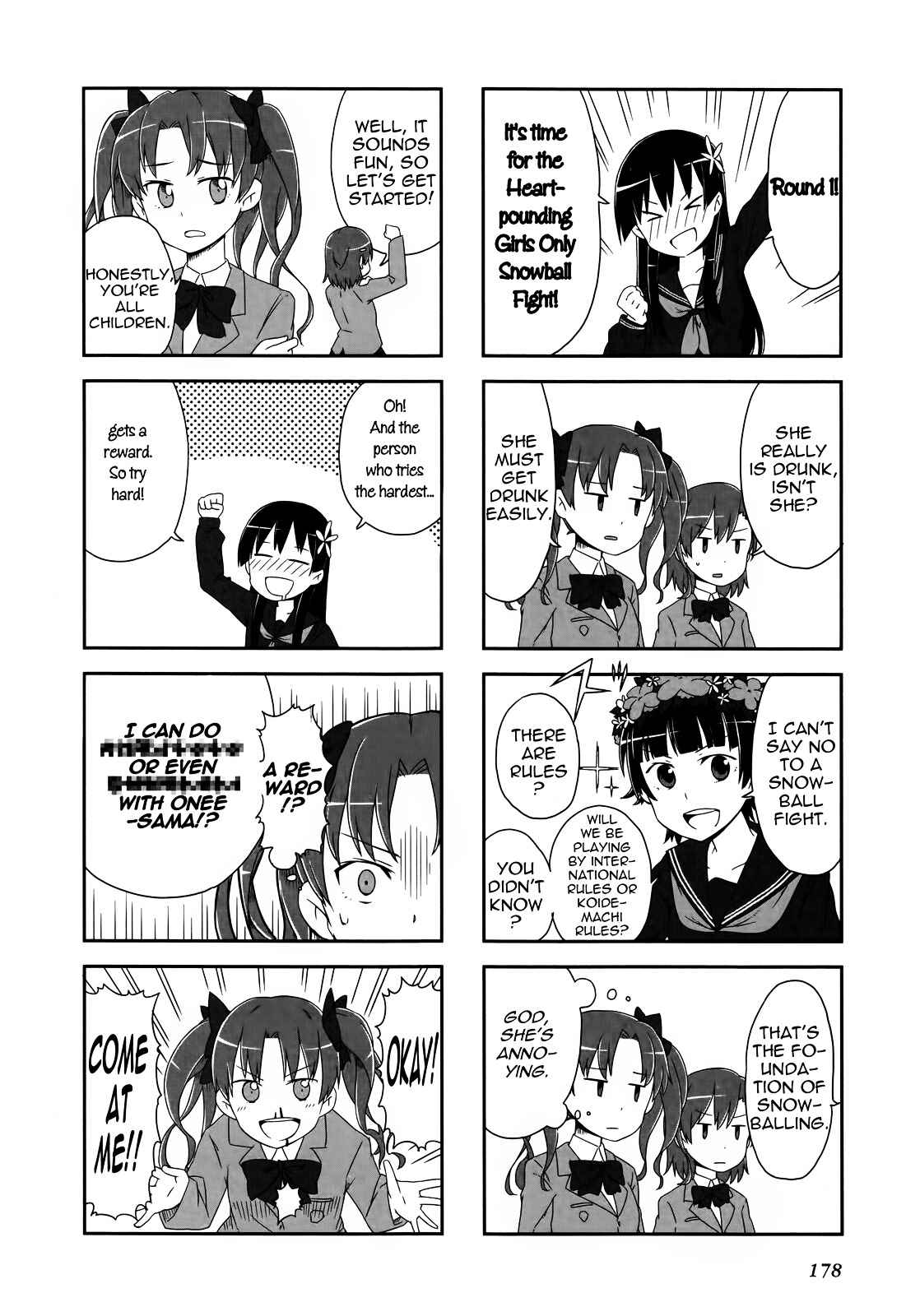 Page 4 Chapter 27 4-koma Koushiki Anthology - Toaru Kagaku no Railgun x Toaru Majutsu no Index