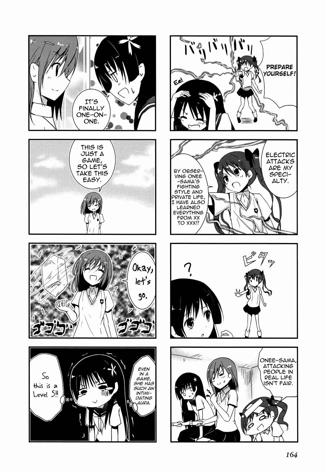 Page 6 Chapter 14 4-koma Koushiki Anthology - Toaru Kagaku no Railgun x Toaru Majutsu no Index