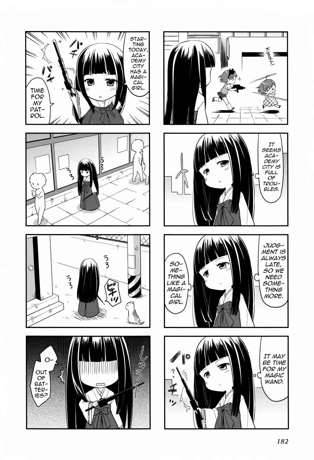 Page 6 Chapter 25 4-koma Koushiki Anthology - Toaru Kagaku no Railgun x Toaru Majutsu no Index