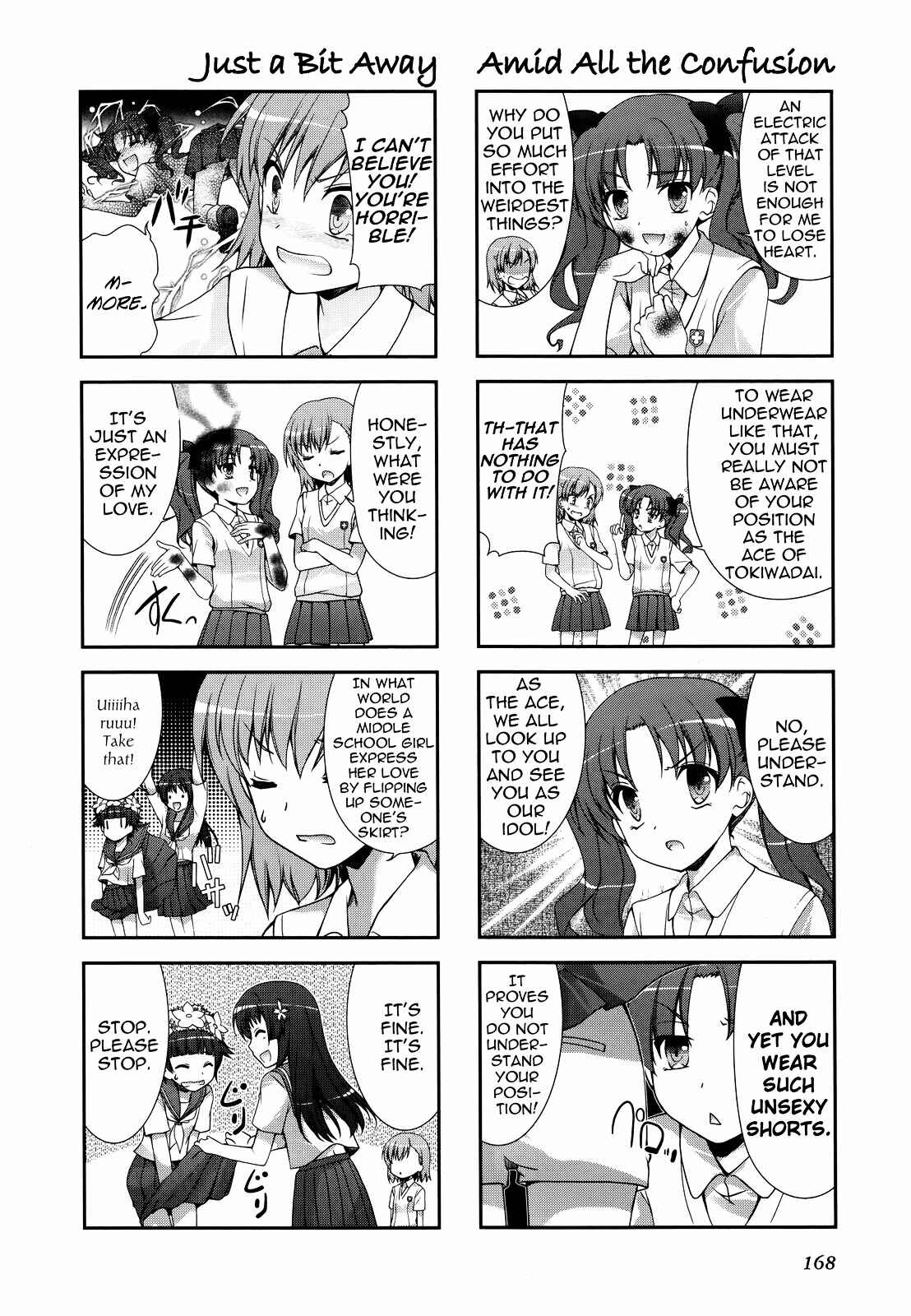 Page 2 Chapter 20 4-koma Koushiki Anthology - Toaru Kagaku no Railgun x Toaru Majutsu no Index