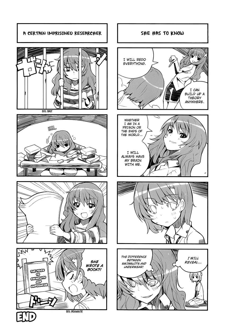 Page 10 Chapter 12 4-koma Koushiki Anthology - Toaru Kagaku no Railgun x Toaru Majutsu no Index