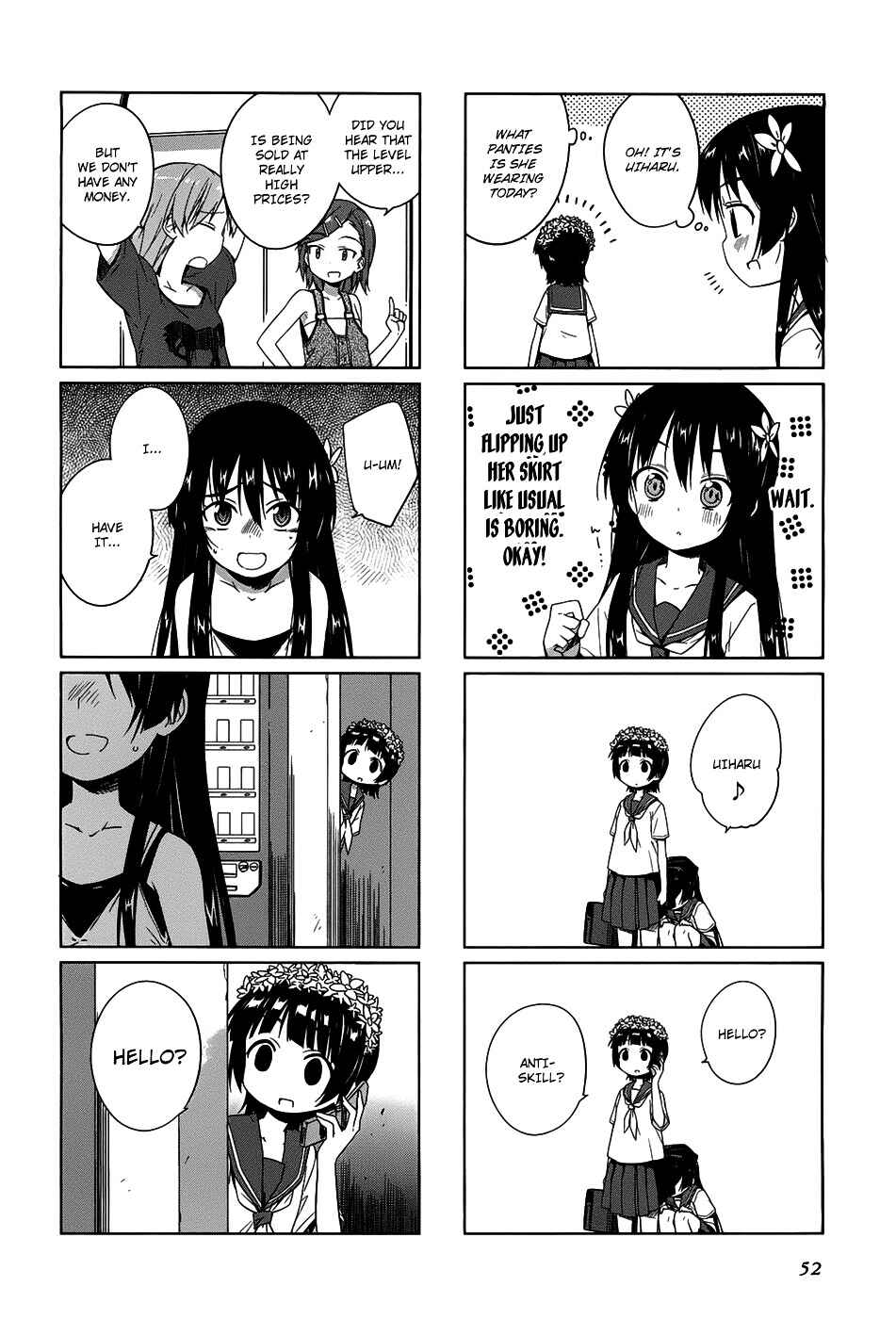 Page 5 Chapter 7 4-koma Koushiki Anthology - Toaru Kagaku no Railgun x Toaru Majutsu no Index