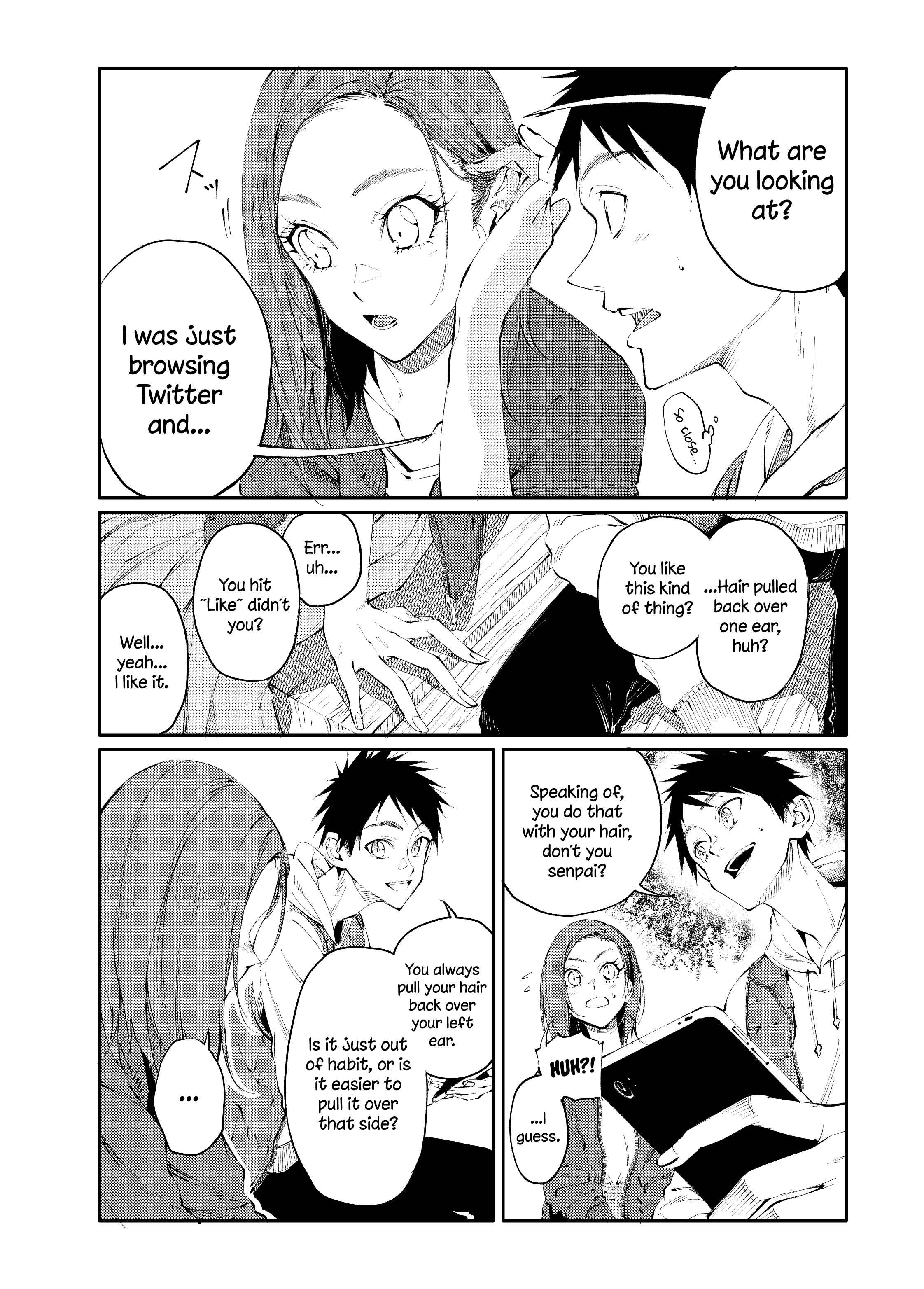 Page 2 Chapter Unknown_4090 Senpai ga Kami o Katamimi Kakeru Riyuu no Manga