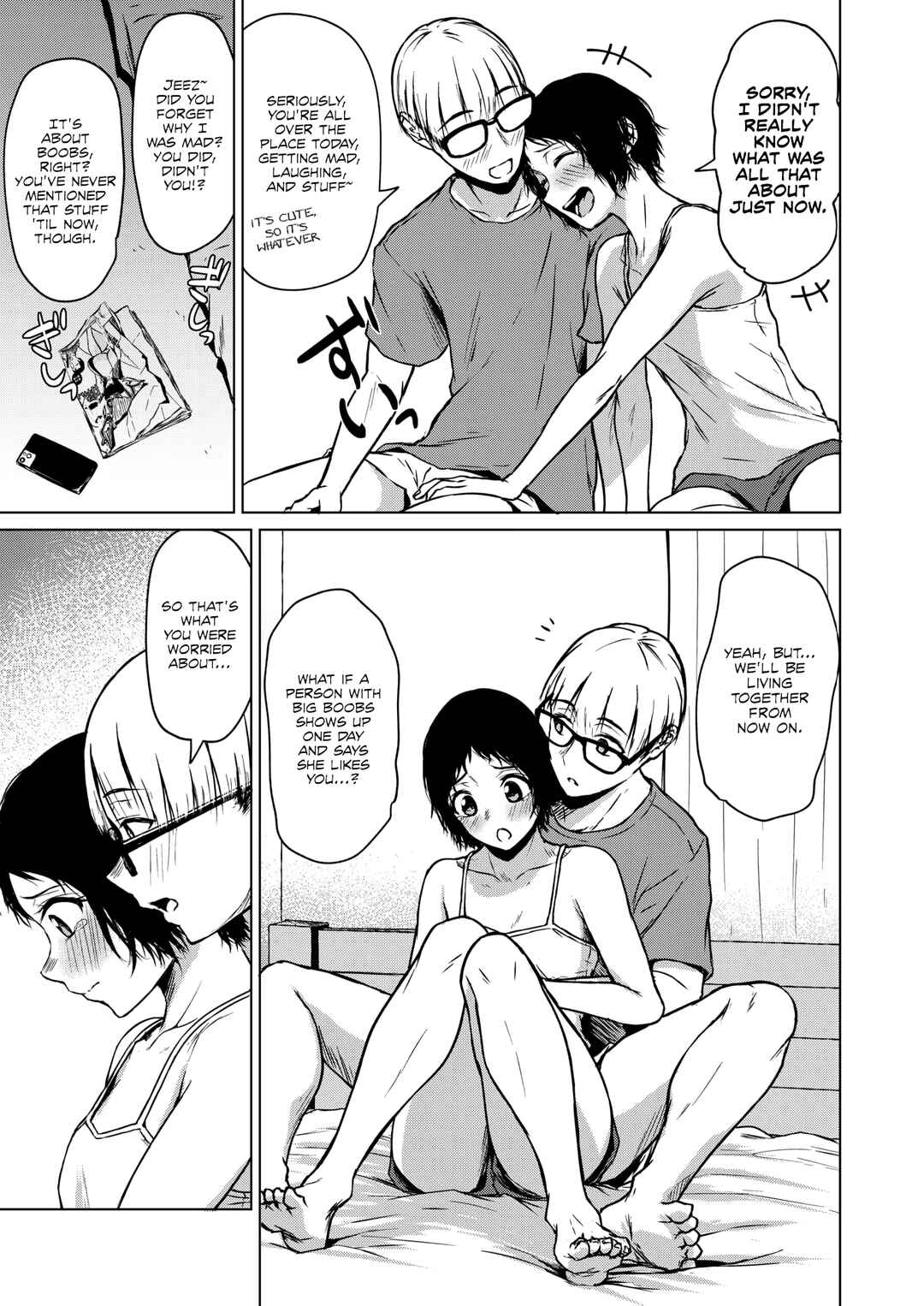 Page 11 Chapter Unknown_1e6b Chiisakute Ooki na Mune no Uchi