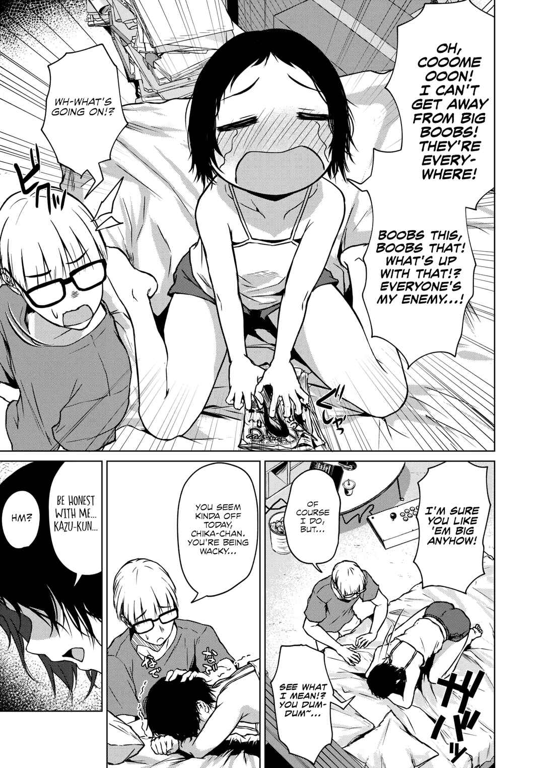 Page 9 Chapter Unknown_1e6b Chiisakute Ooki na Mune no Uchi