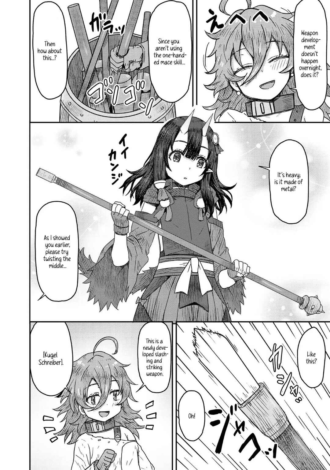 Page 11 Chapter 10 Dageki-kei Onikko ga Yuku Haishindou! @comic