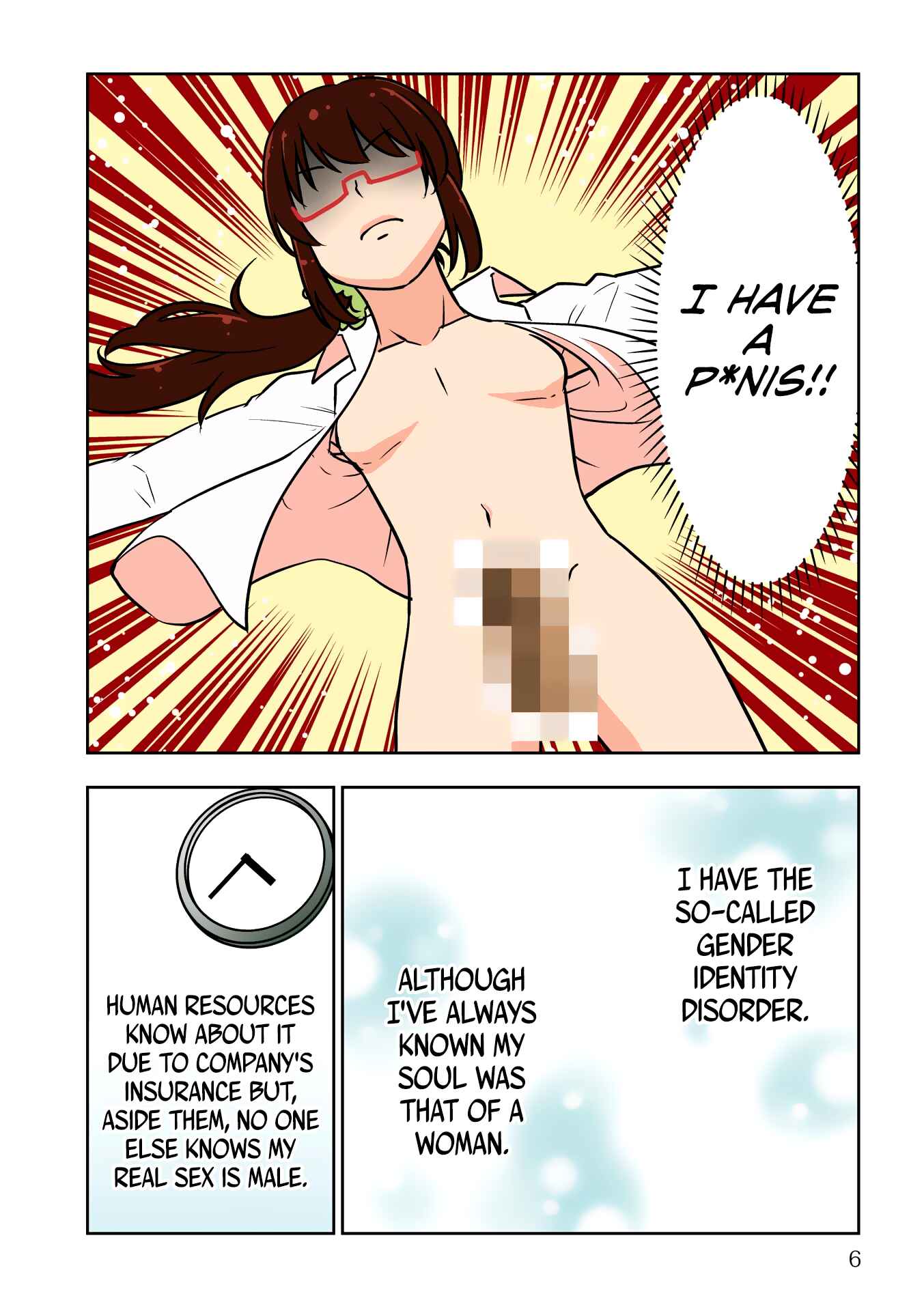Page 6 Chapter 0 Sayonara Chinchin Welcome Manman (OL ni Naritakute Seibetsu Tekigo Shujutsu shimashita)