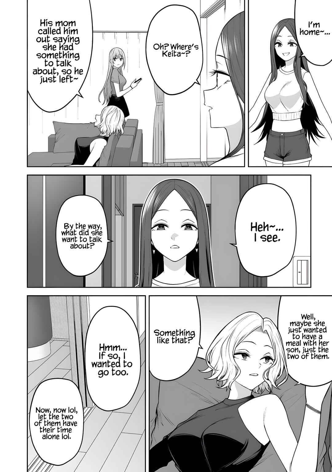 Page 9 Chapter 40 Imaizumin-chi wa Douyara Gal no Tamariba ni Natteru Rashii ~DEEP~