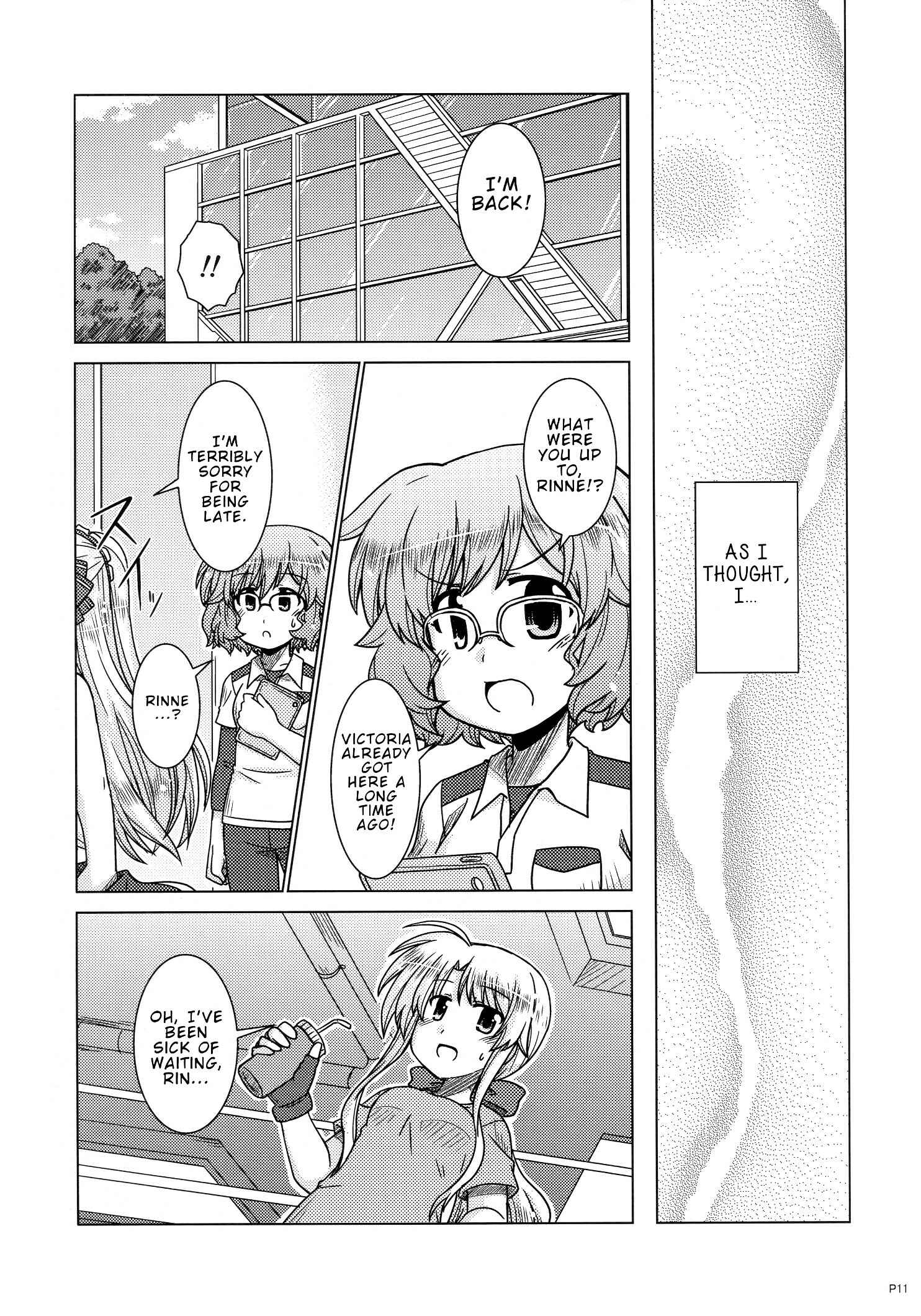 Page 10 Chapter Unknown_2ae1 Mahou Shoujo Lyrical Nanoha - Taisetsu na Omoi (Doujinshi)