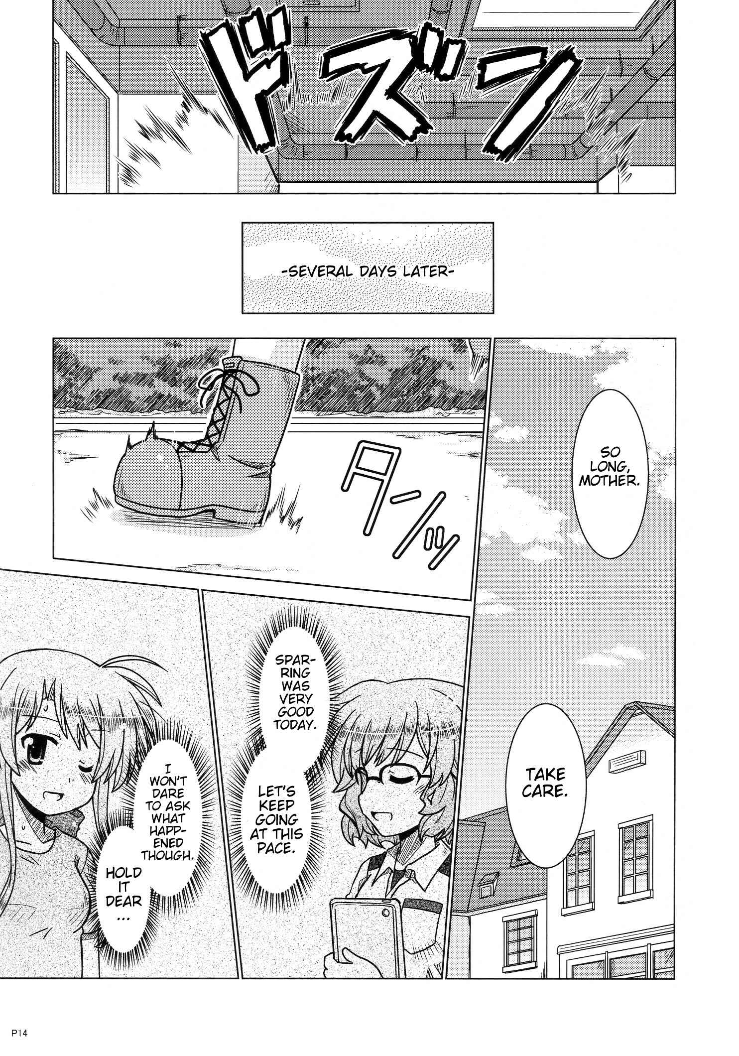 Page 13 Chapter Unknown_2ae1 Mahou Shoujo Lyrical Nanoha - Taisetsu na Omoi (Doujinshi)
