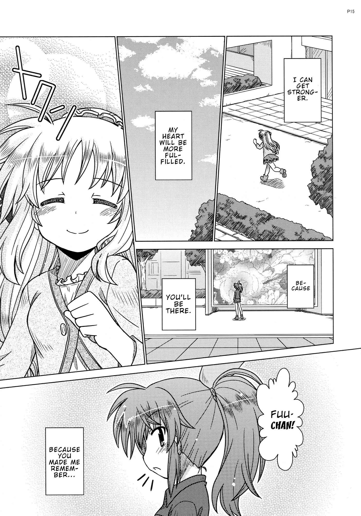 Page 14 Chapter Unknown_2ae1 Mahou Shoujo Lyrical Nanoha - Taisetsu na Omoi (Doujinshi)