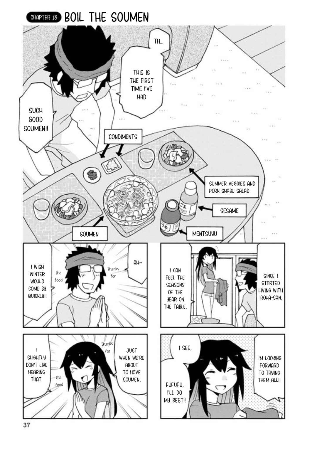 Page 1 Chapter 18 Shinkon no Iroha-san