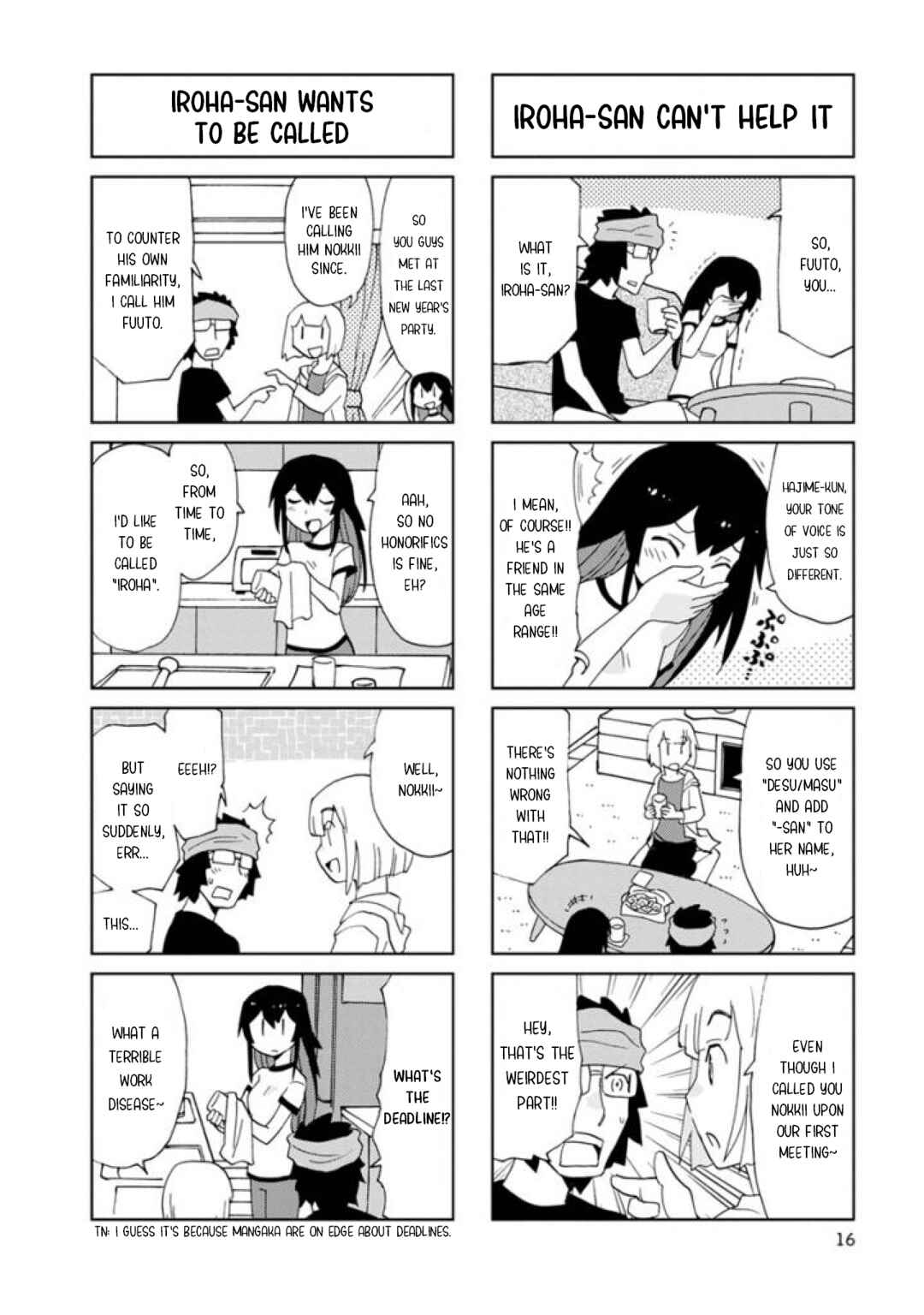 Page 4 Chapter 15 Shinkon no Iroha-san