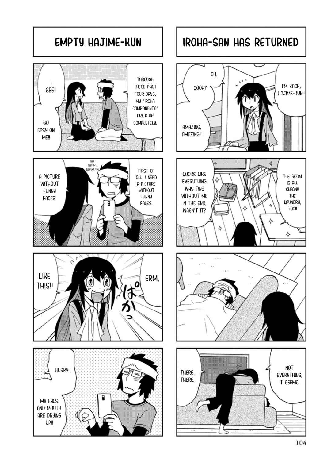 Page 8 Chapter 12 Shinkon no Iroha-san
