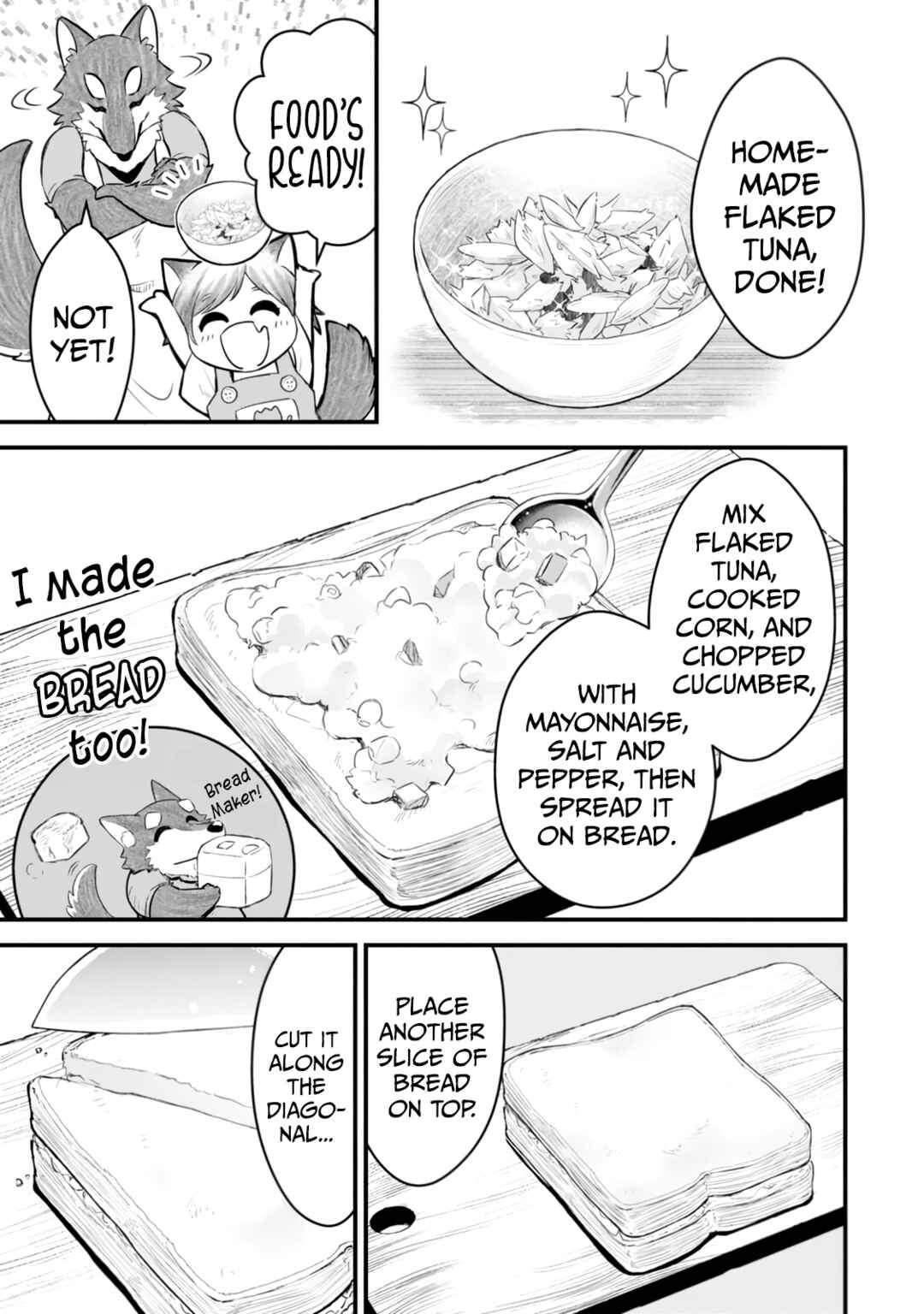 Page 19 Chapter 7 Kemomimi Shoujo no Shiawase Gohan