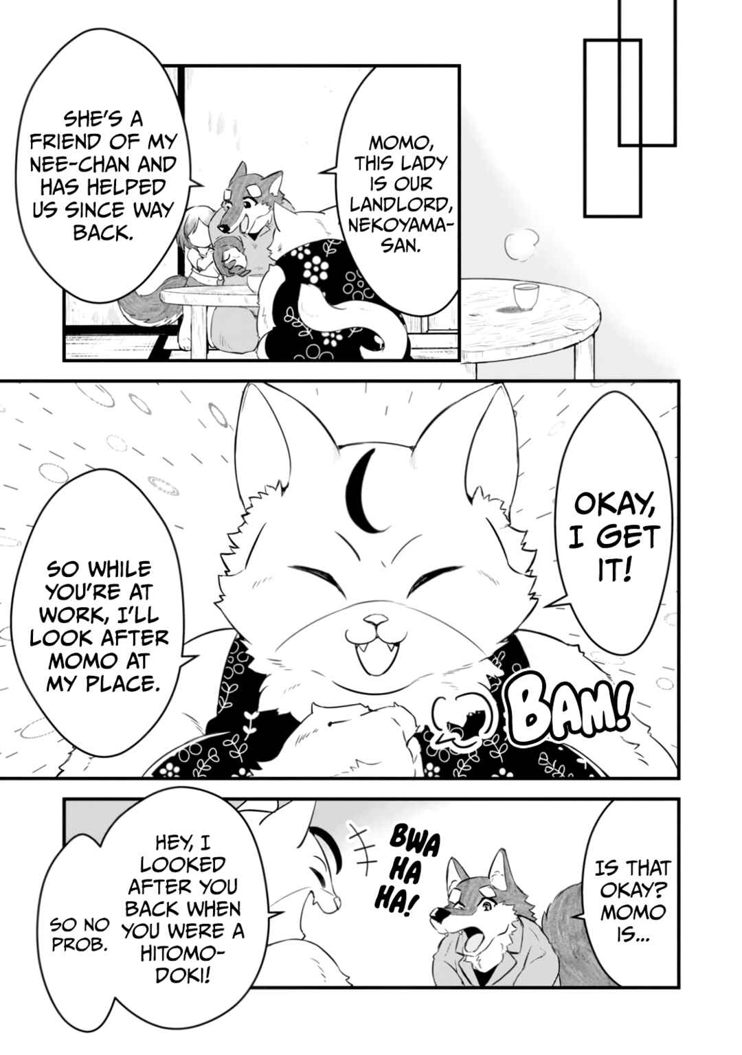 Page 3 Chapter 7 Kemomimi Shoujo no Shiawase Gohan