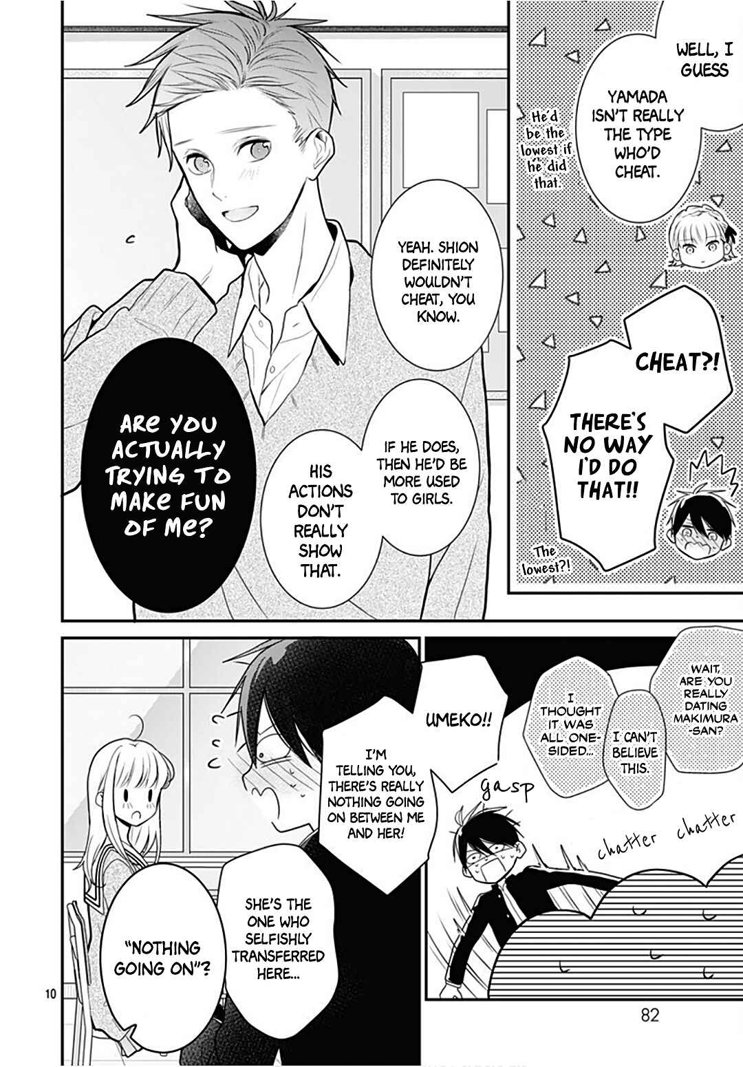 Page 12 Chapter 36 Kanojo ga Kawaii Sugite Ubaenai