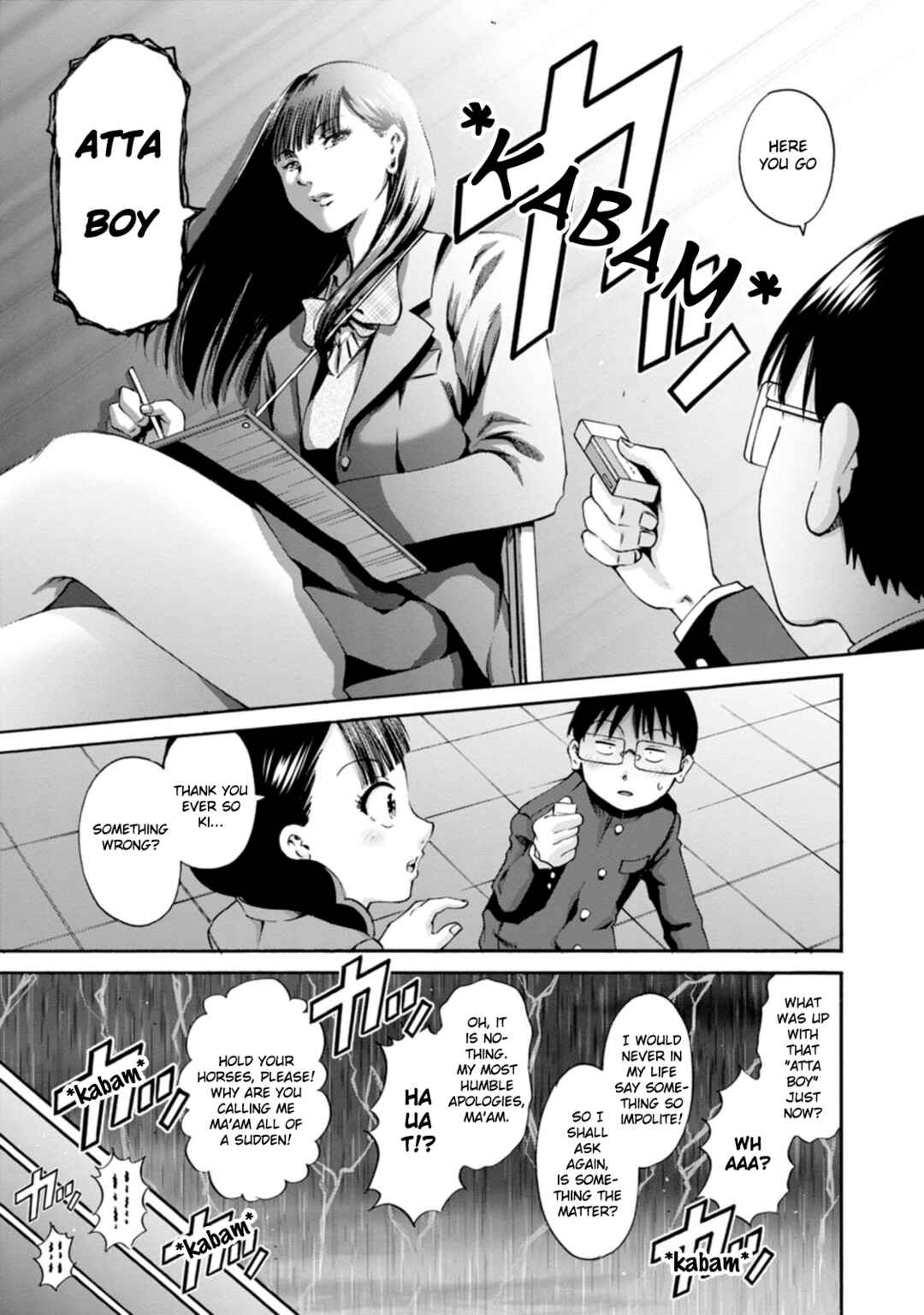 Page 19 Chapter 27 Wazato Miseteru Kamoi-san?