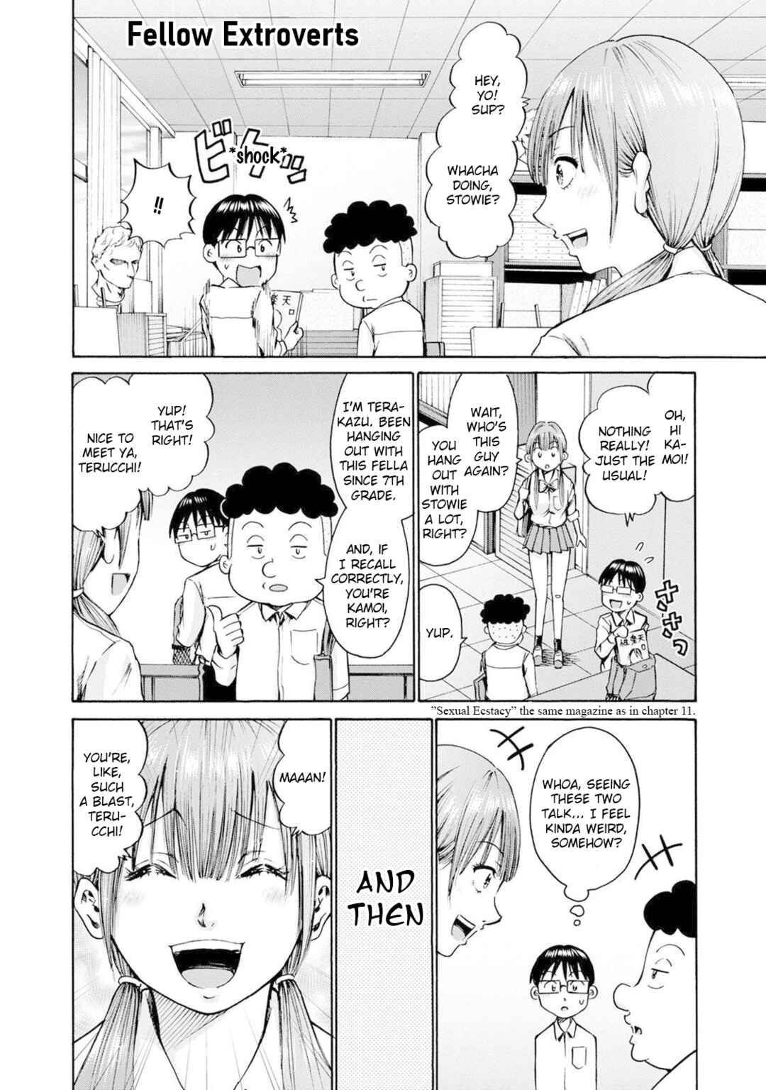 Page 13 Chapter 19 Wazato Miseteru Kamoi-san?