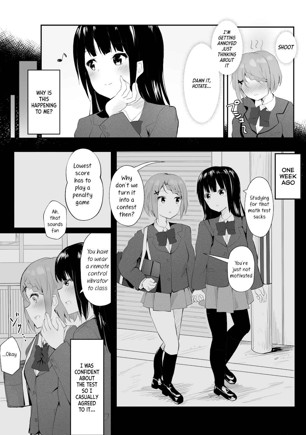 Page 3 Chapter Unknown_c308 A Story About Tied Up Lesbian Sex in Return for Vibrator Play in the Middle of Class