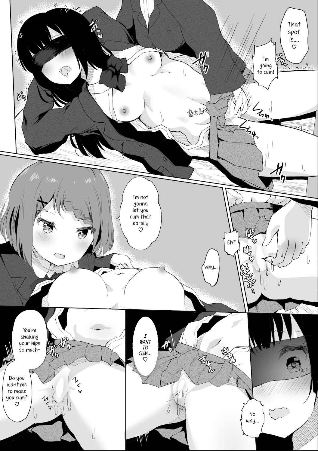 Page 32 Chapter Unknown_c308 A Story About Tied Up Lesbian Sex in Return for Vibrator Play in the Middle of Class