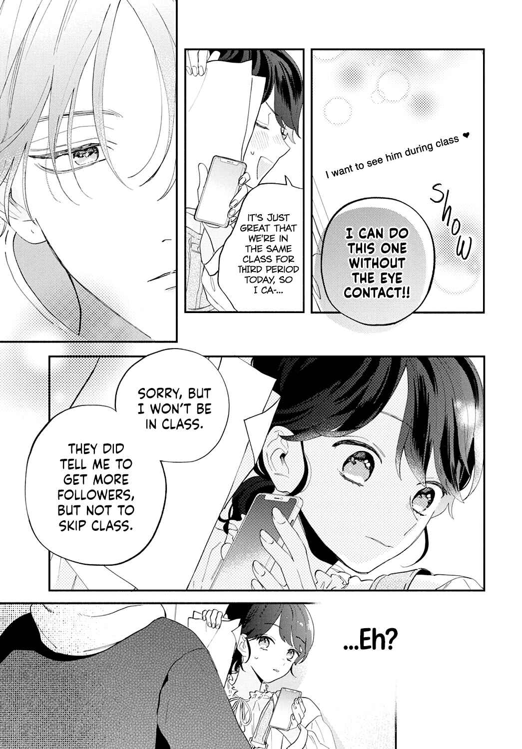 Page 10 Chapter 2 Kao Dake ja Suki ni Narimasen