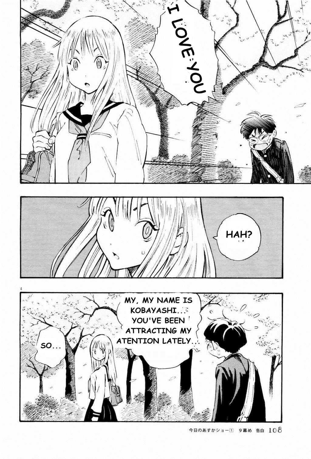Page 4 Chapter 9 Kyou no Asuka Show