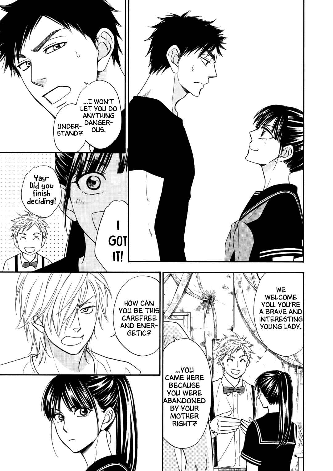 Page 39 Chapter 5 Nettai Deracine Houshokuten